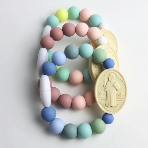 Little Boy | Saint Benedict Silicone Saint Bracelet
