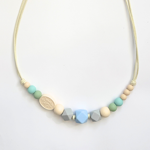 Marian Blue | Silicone Mama Necklace