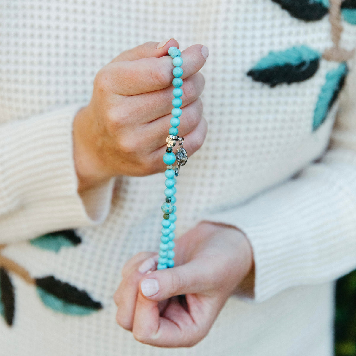 Remembrance Birthstone Rosary Bracelet