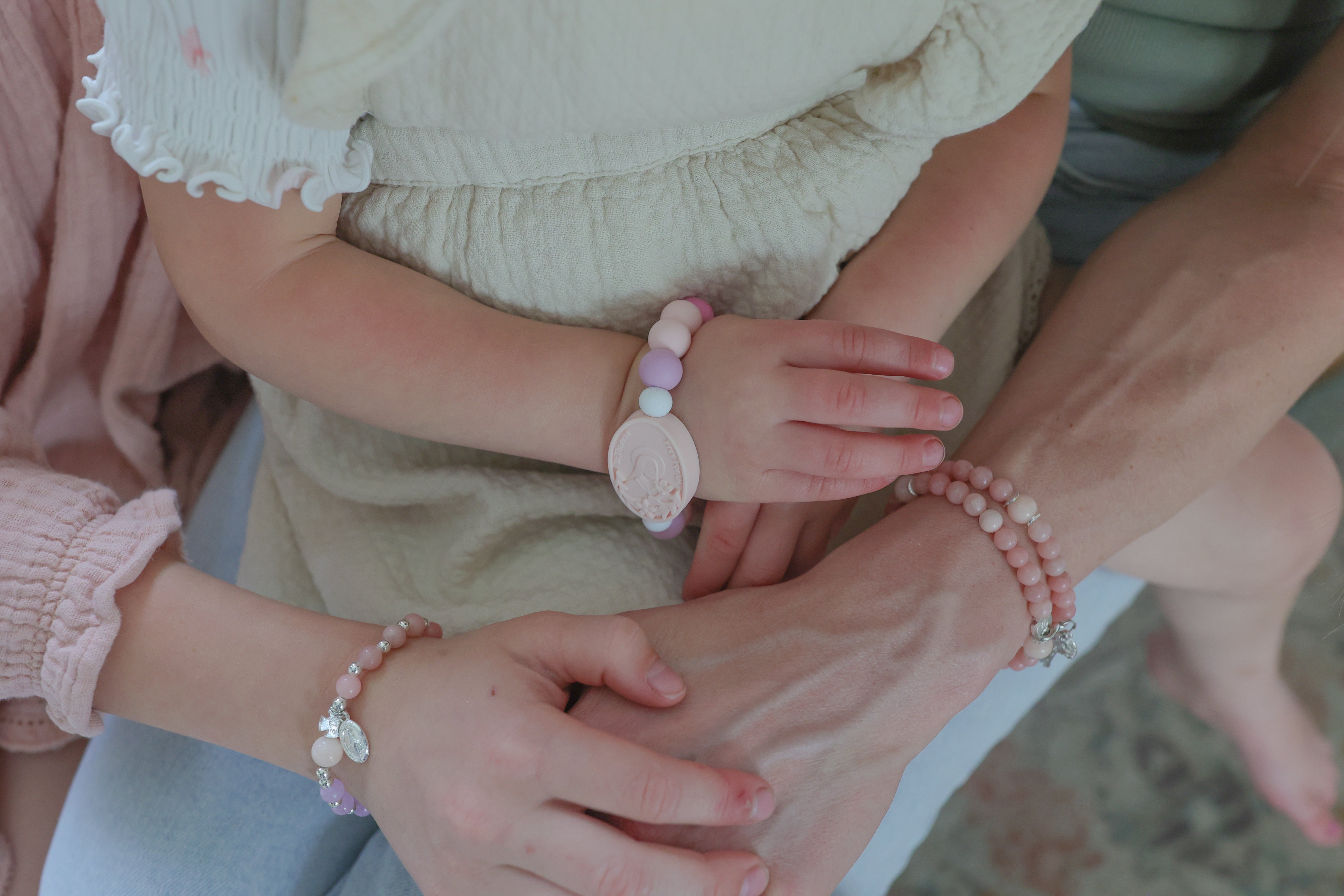Little Flower | Silicone Saint Bracelet