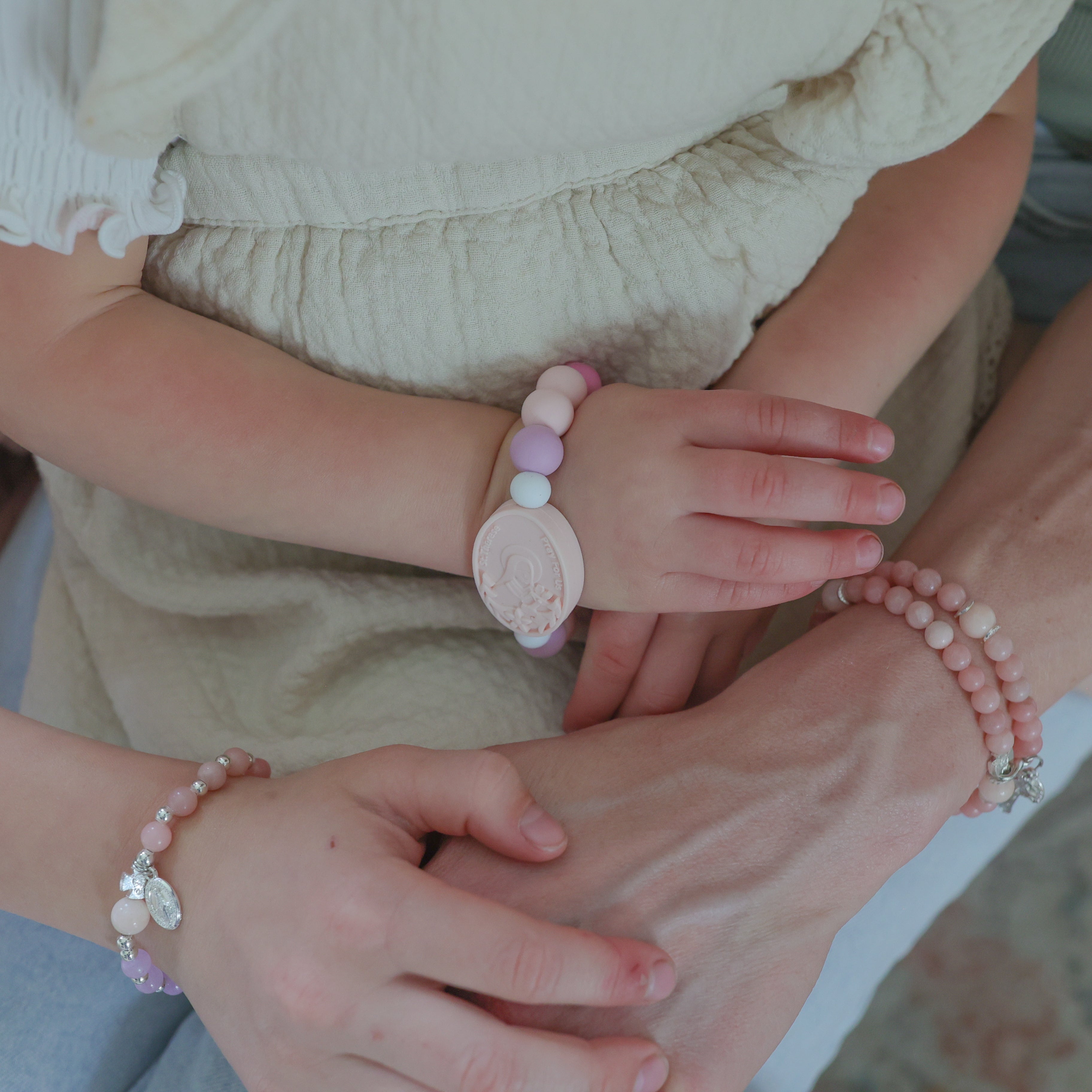 Little Flower | Silicone Saint Bracelet