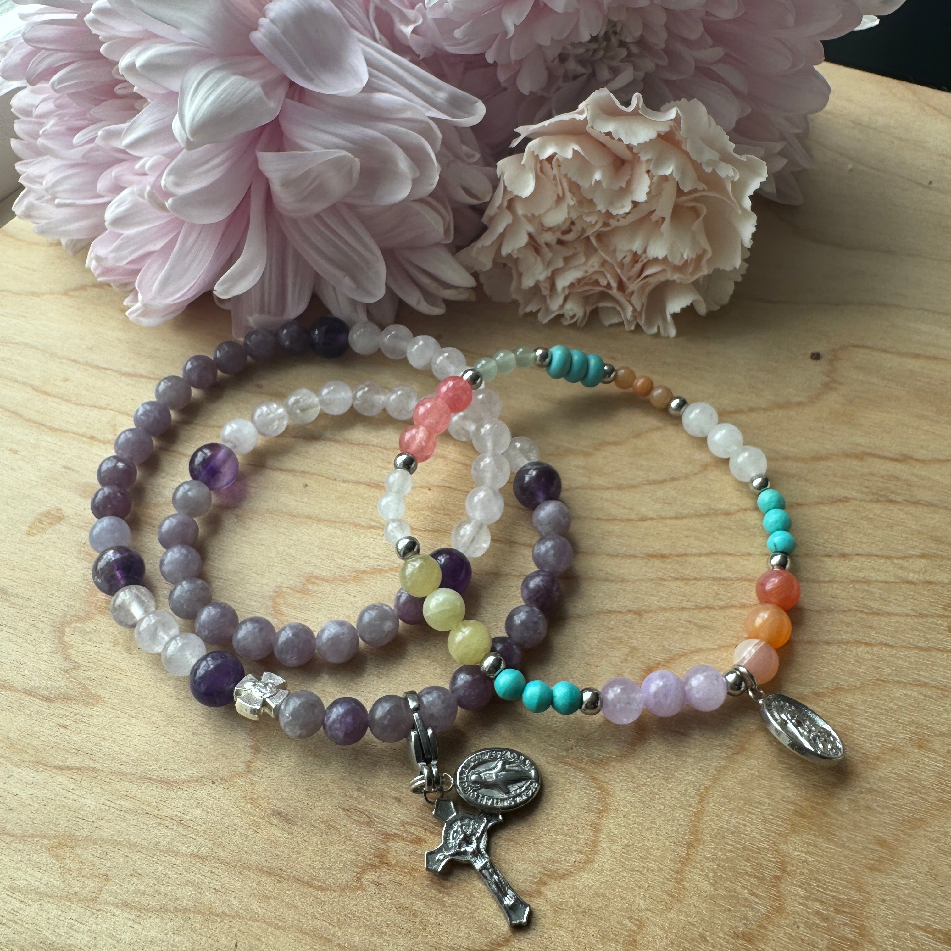 The Fleurette Gemstone Accent Bracelet