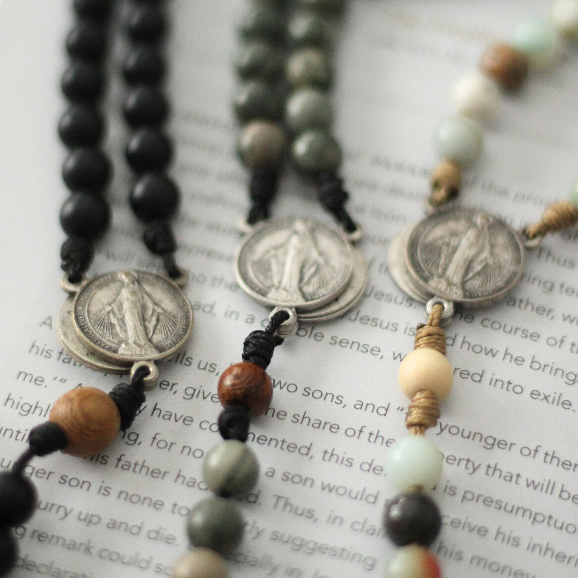 Columba | Traditional Gemstone Rosary