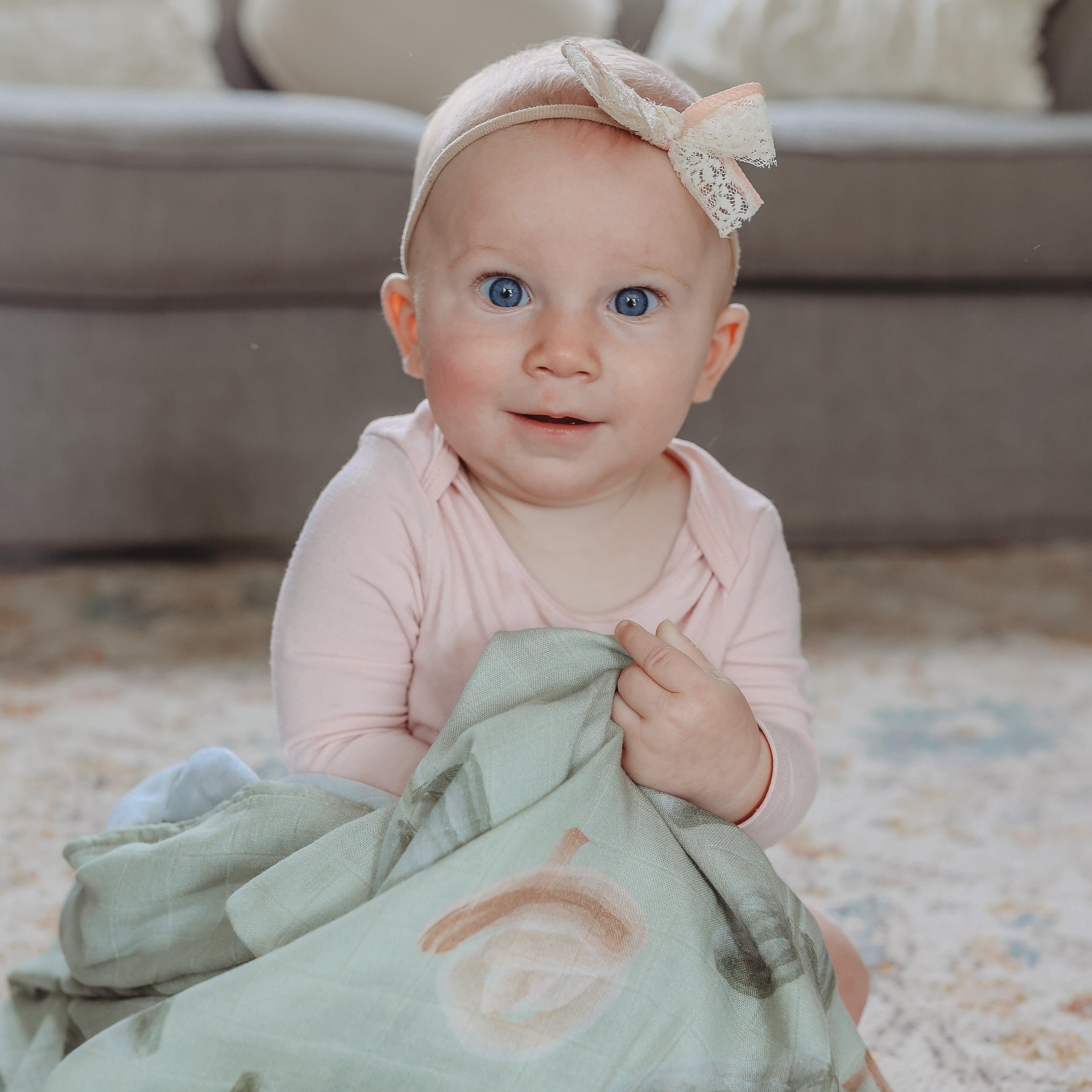 Assisi Catholic Baby Blanket | Bamboo Muslin Swaddle