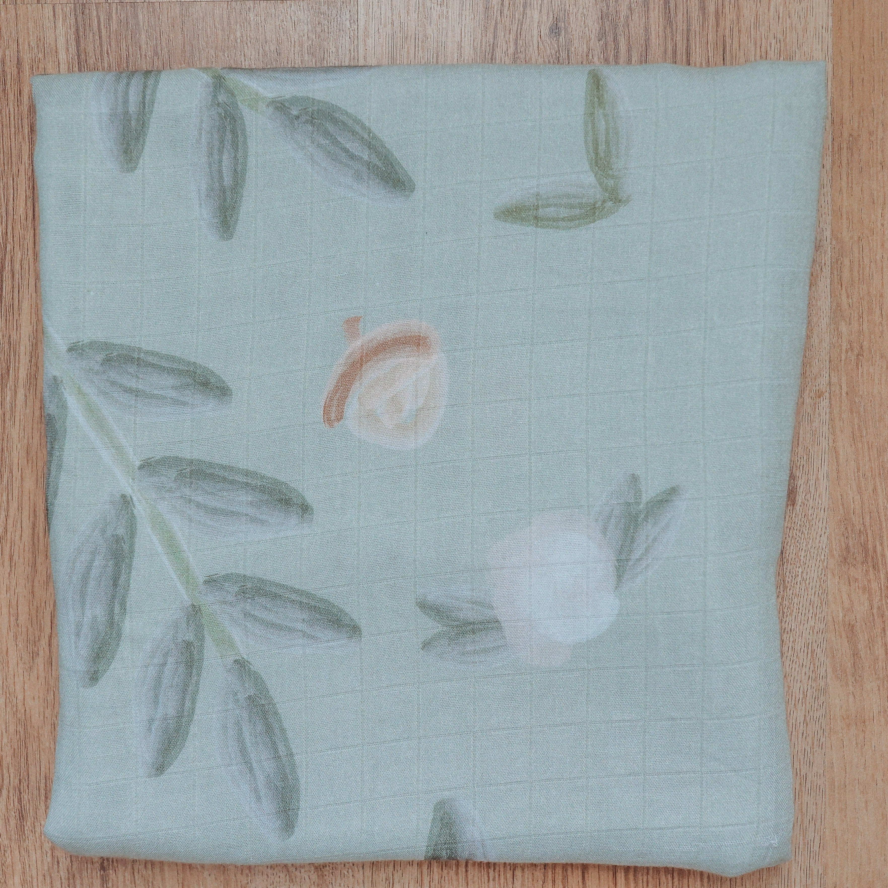 Assisi Catholic Baby Blanket | Bamboo Muslin Swaddle