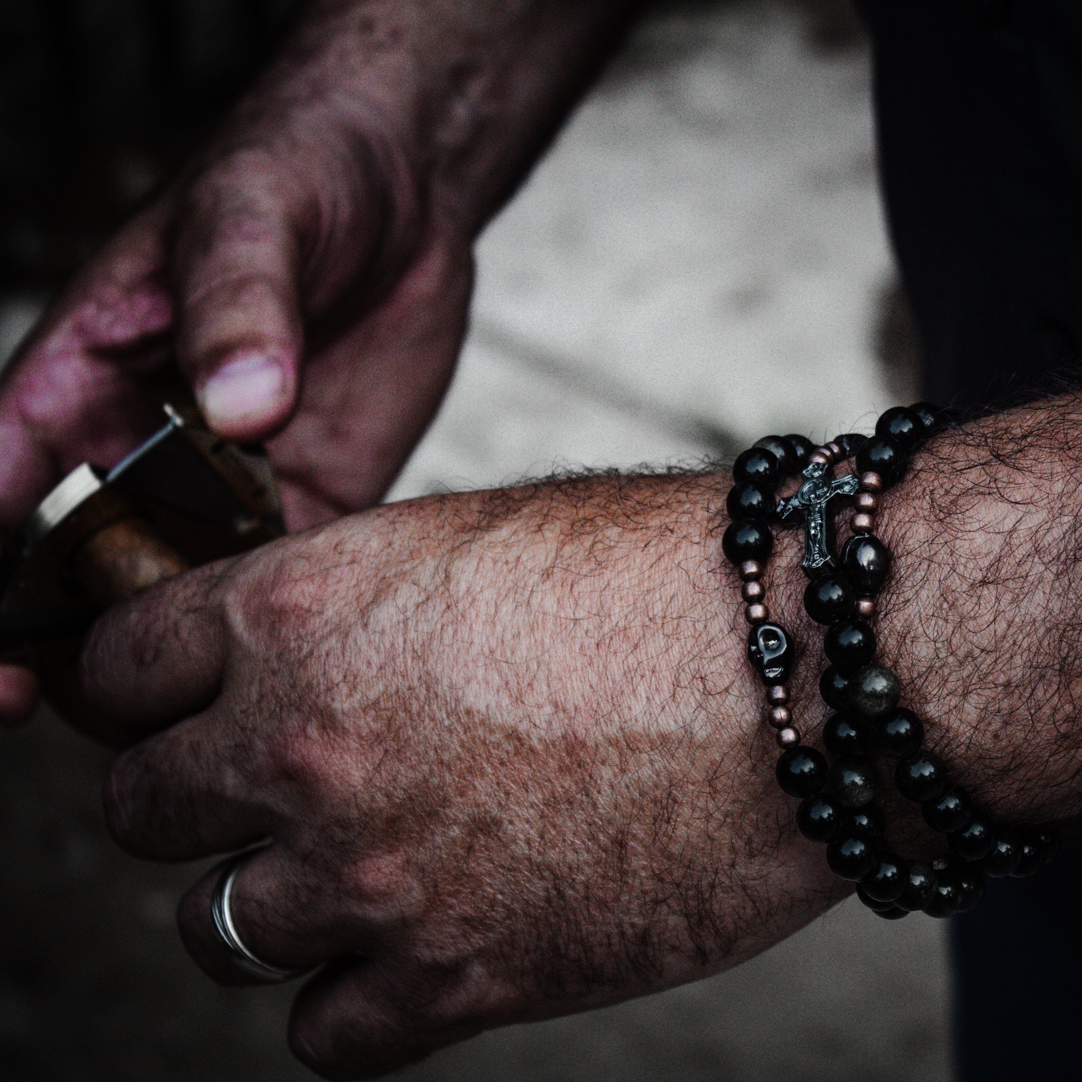 Men's Memento Mori | Triple Wrap