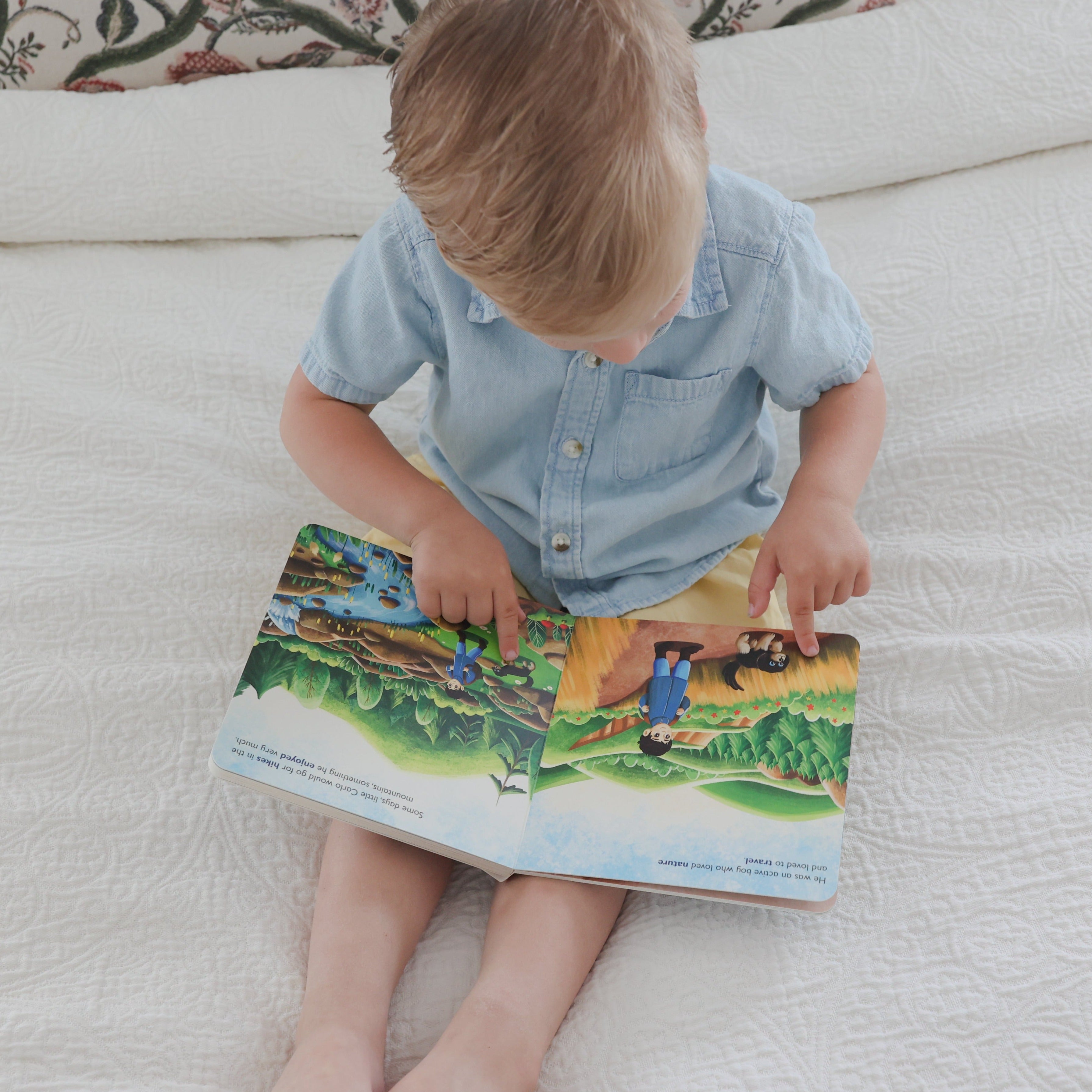 St. Carlo Acutis | Theotokos Kids by Chews Life | Board Book