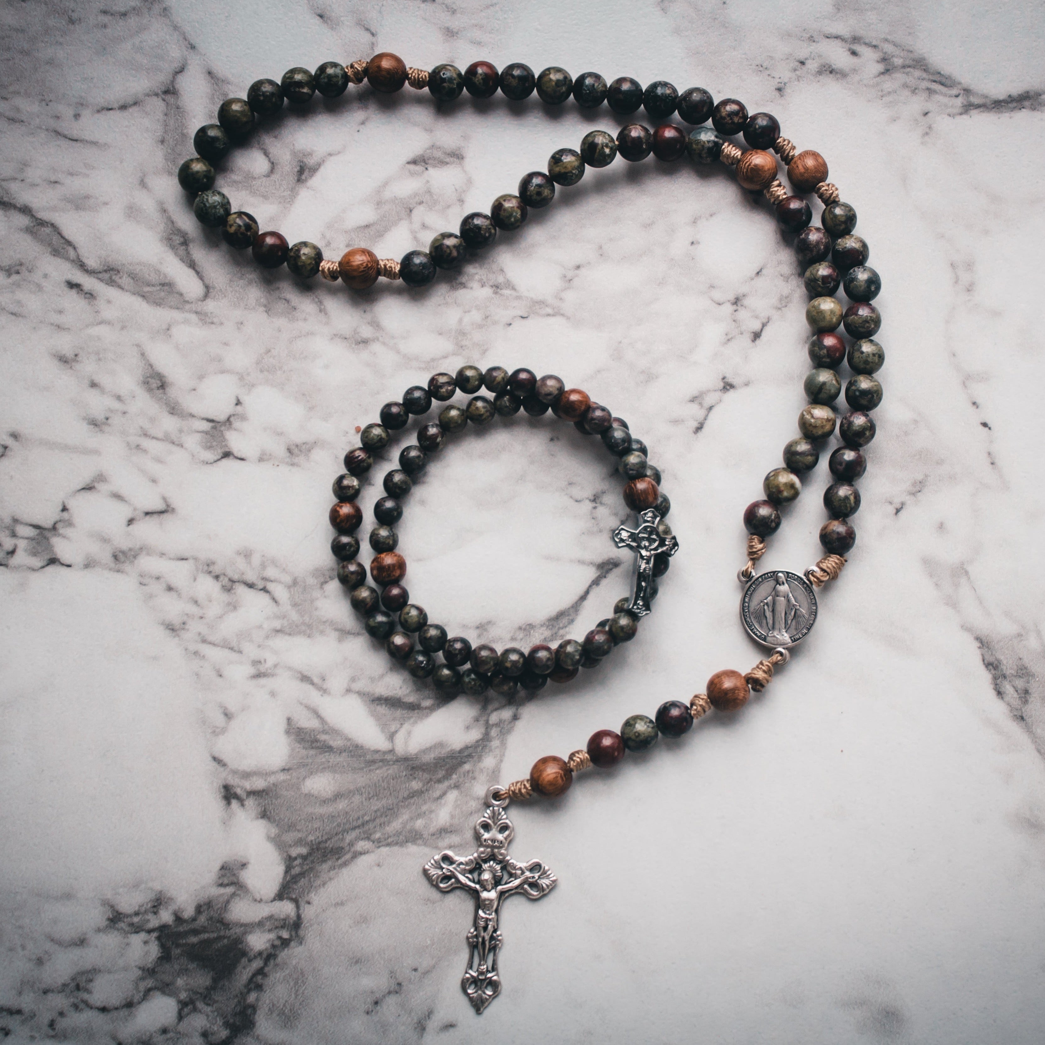 St.Joseph | Traditional Gemstone Rosary