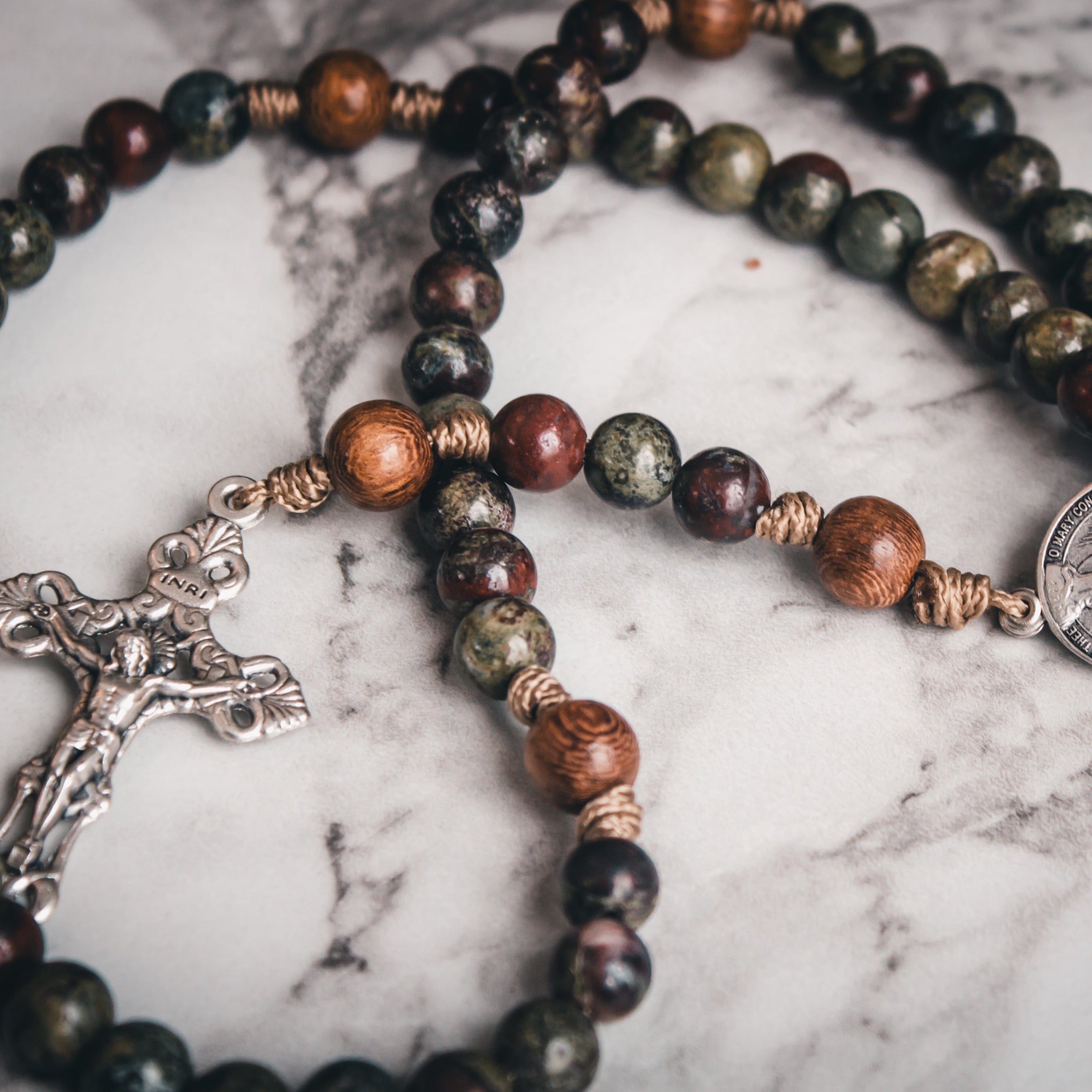 St.Joseph | Traditional Gemstone Rosary