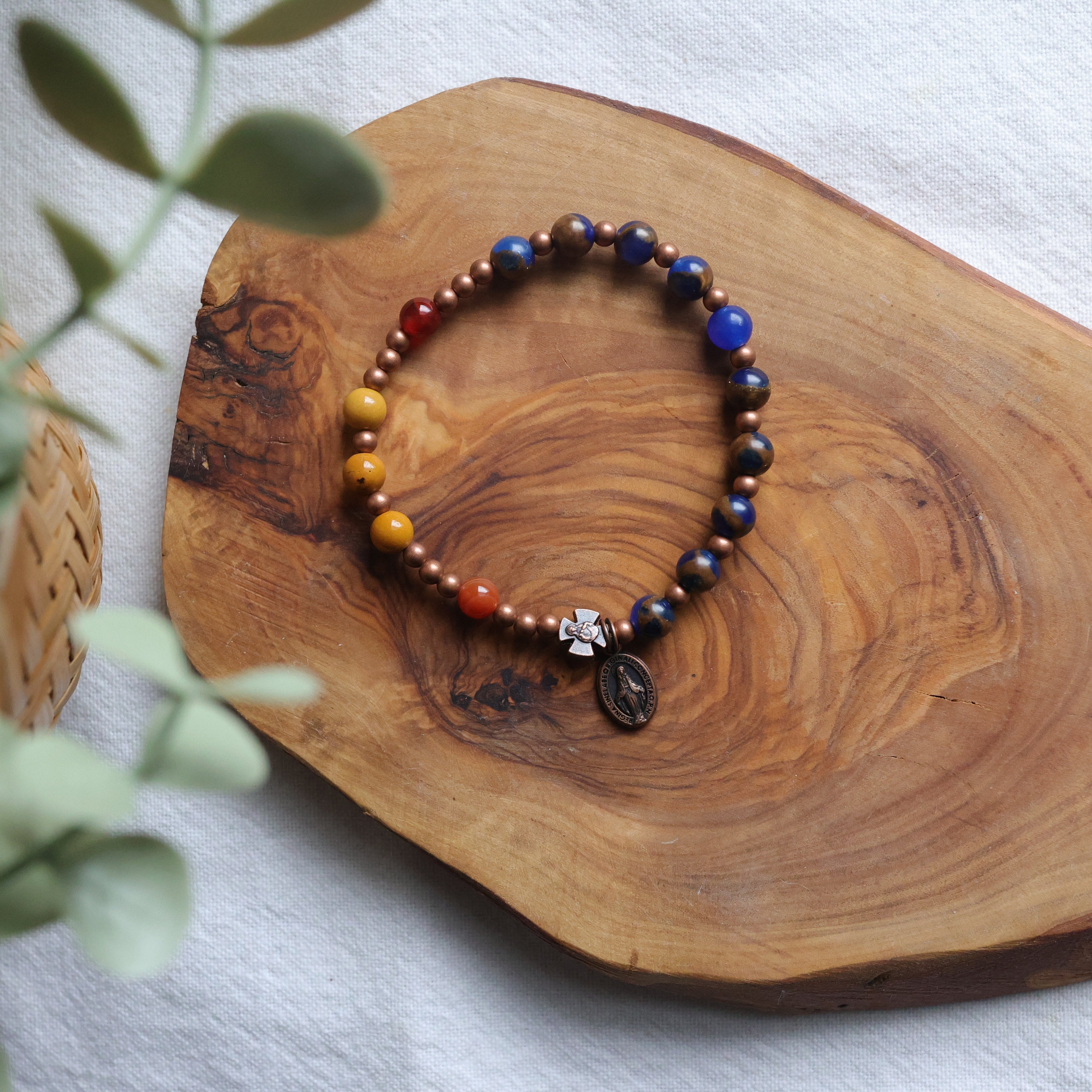 Saint Carlo | Gemstone Decade Bracelet