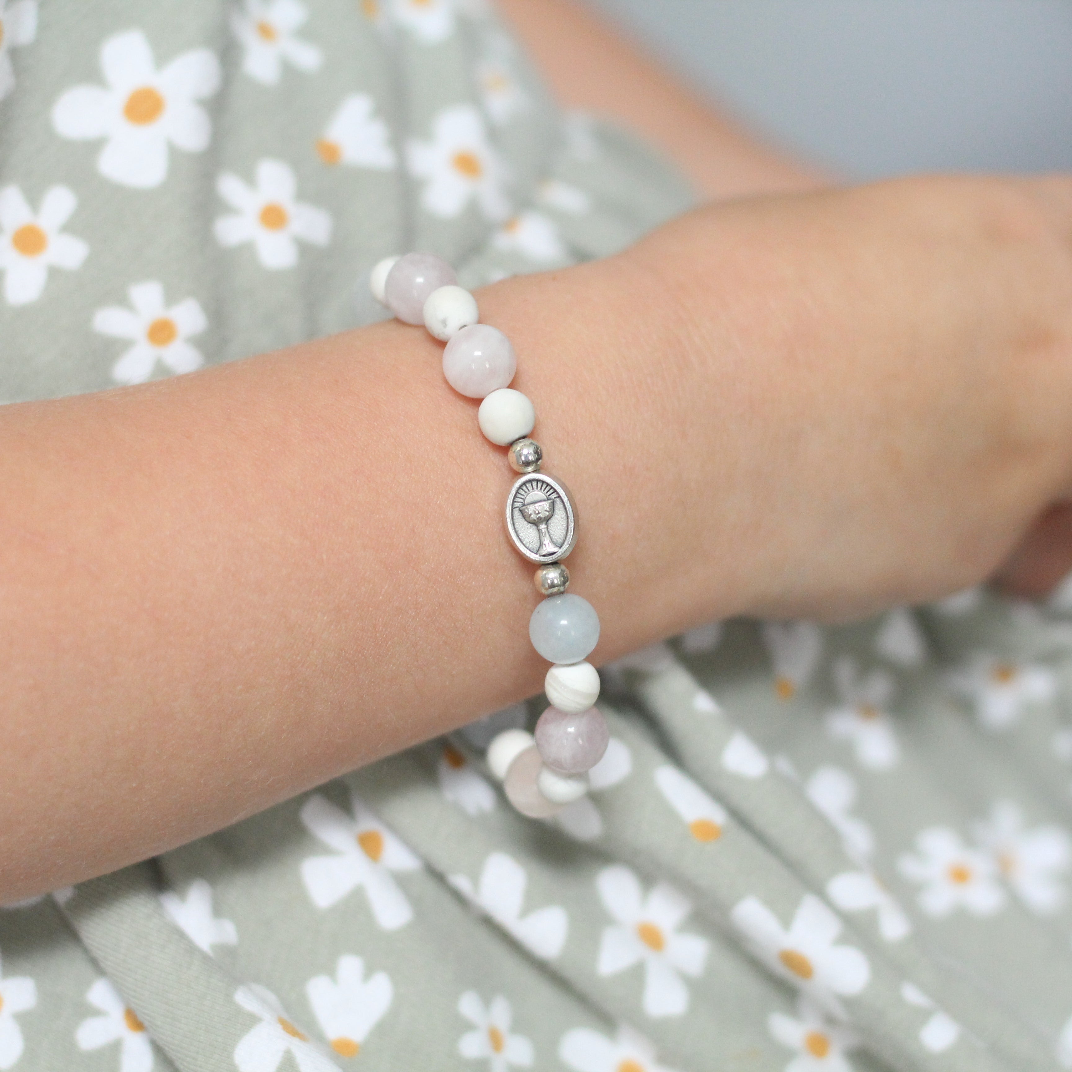 Imelda | Girl's First Holy Communion Decade Bracelet