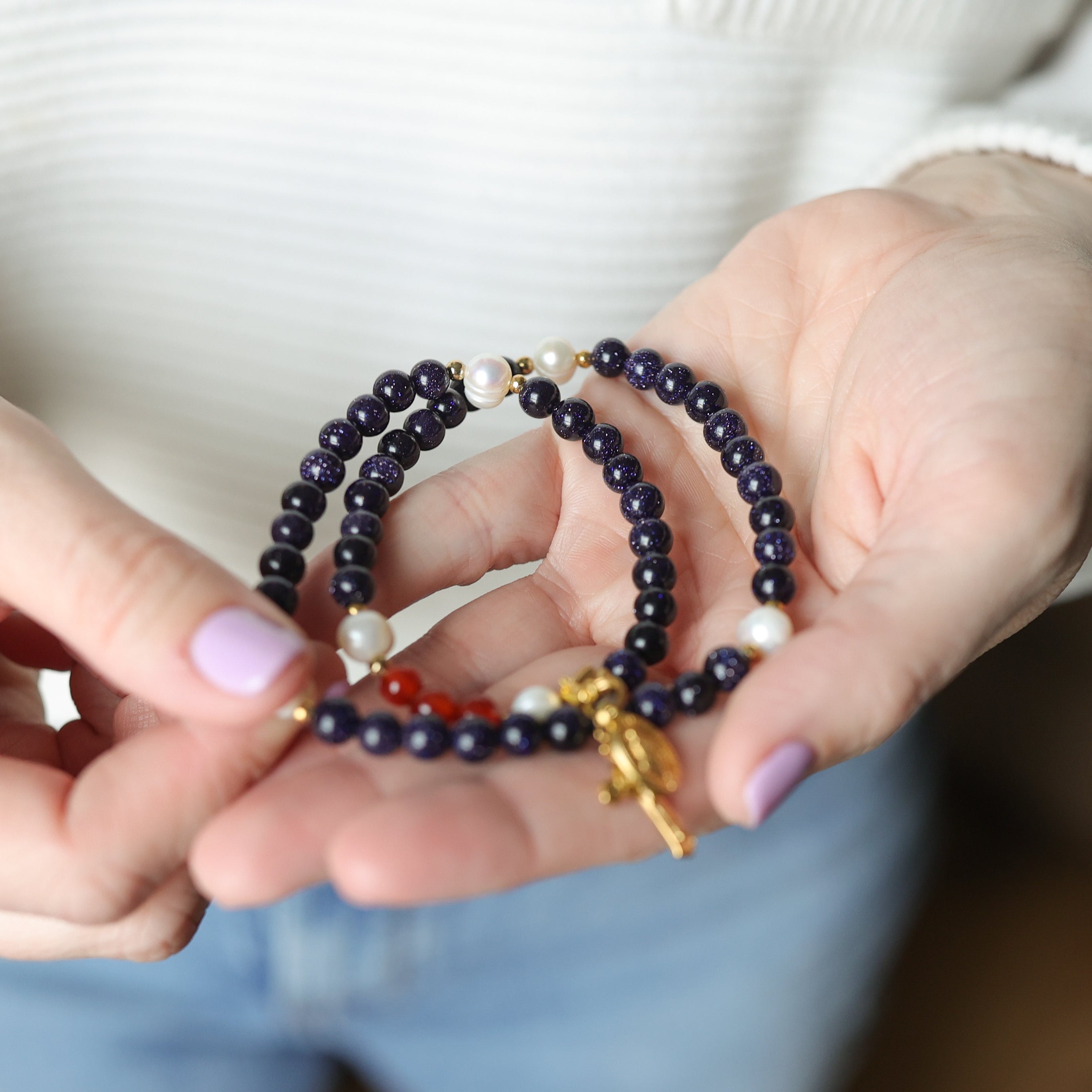 Divine Mercy Chews Life Rosary Bracelet | Limited Edition