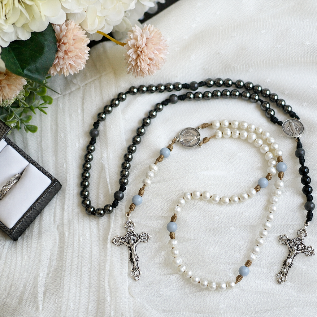 The Shield and The Pearl | Bride and Groom Set | Song of Songs Wedding Collection
