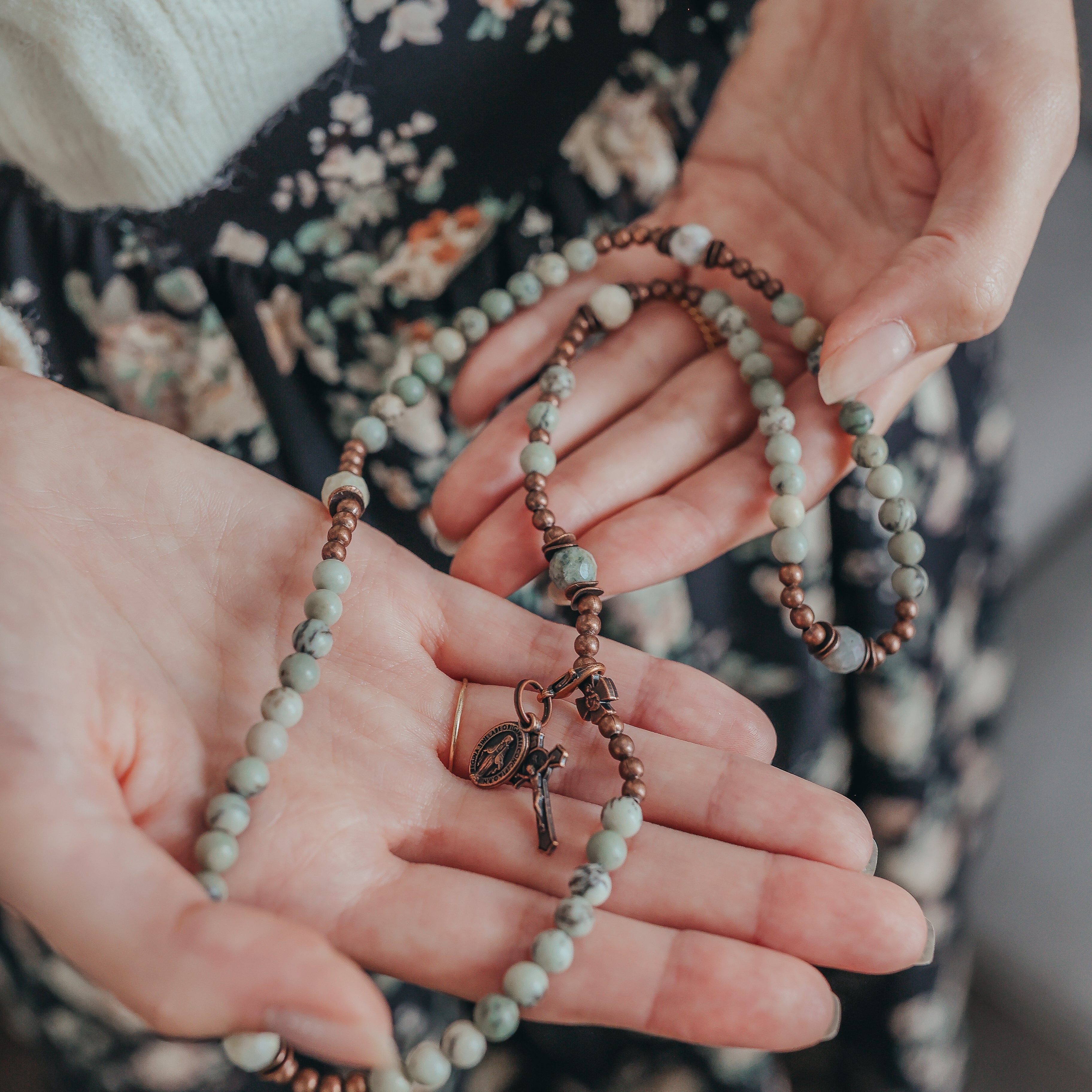 Saint Francis | Chews Life Triple Wrap Rosary Bracelet | Fall Collection