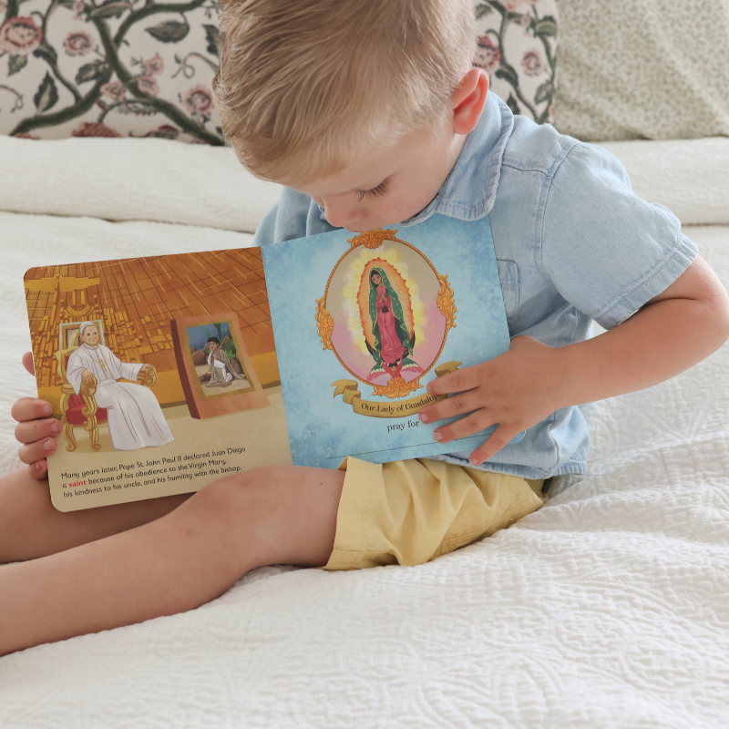 Our Lady of Guadalupe | Board Book | English or Spanish