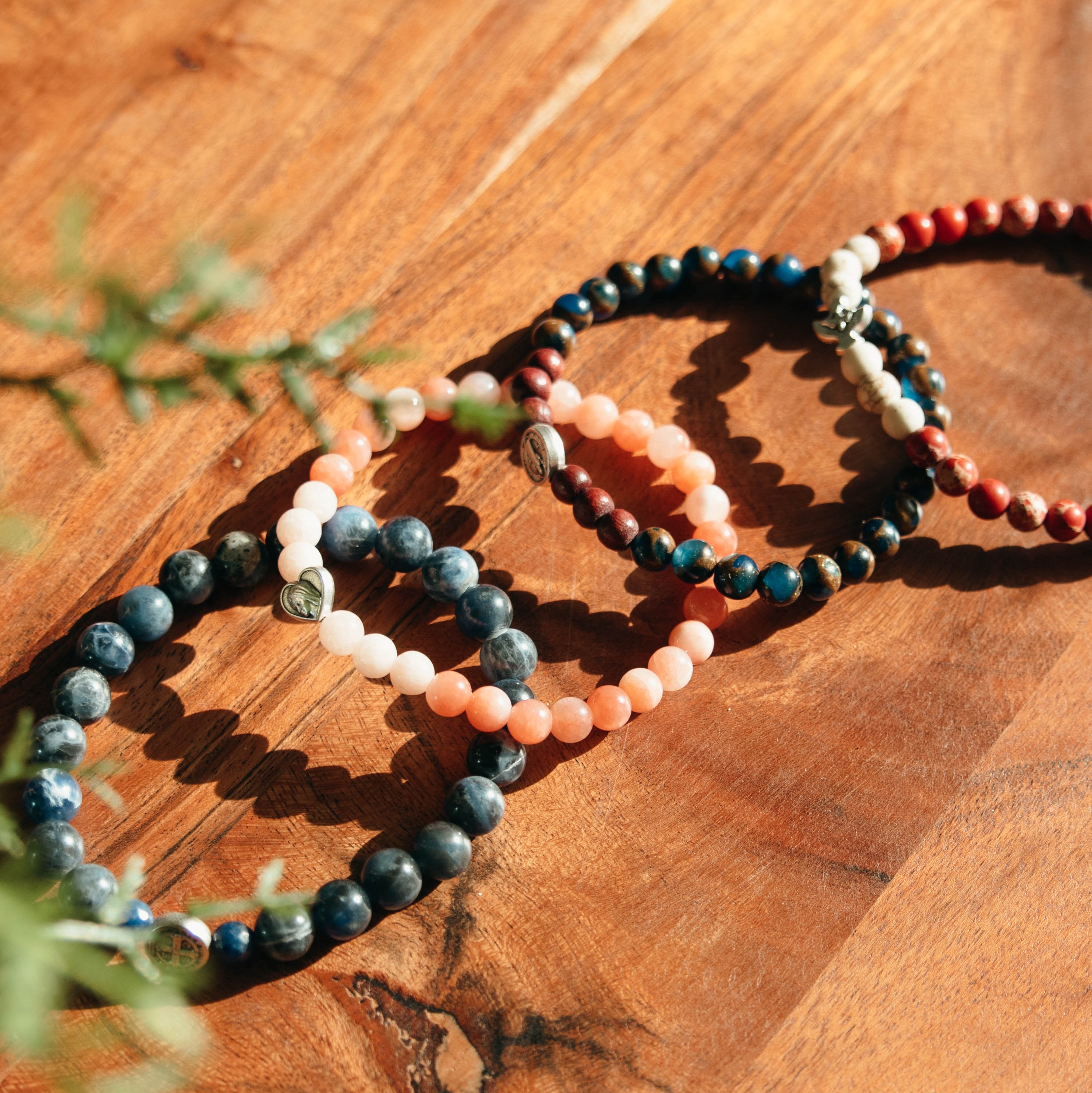 Heart of Mary | Hope Began Gemstone Bracelet