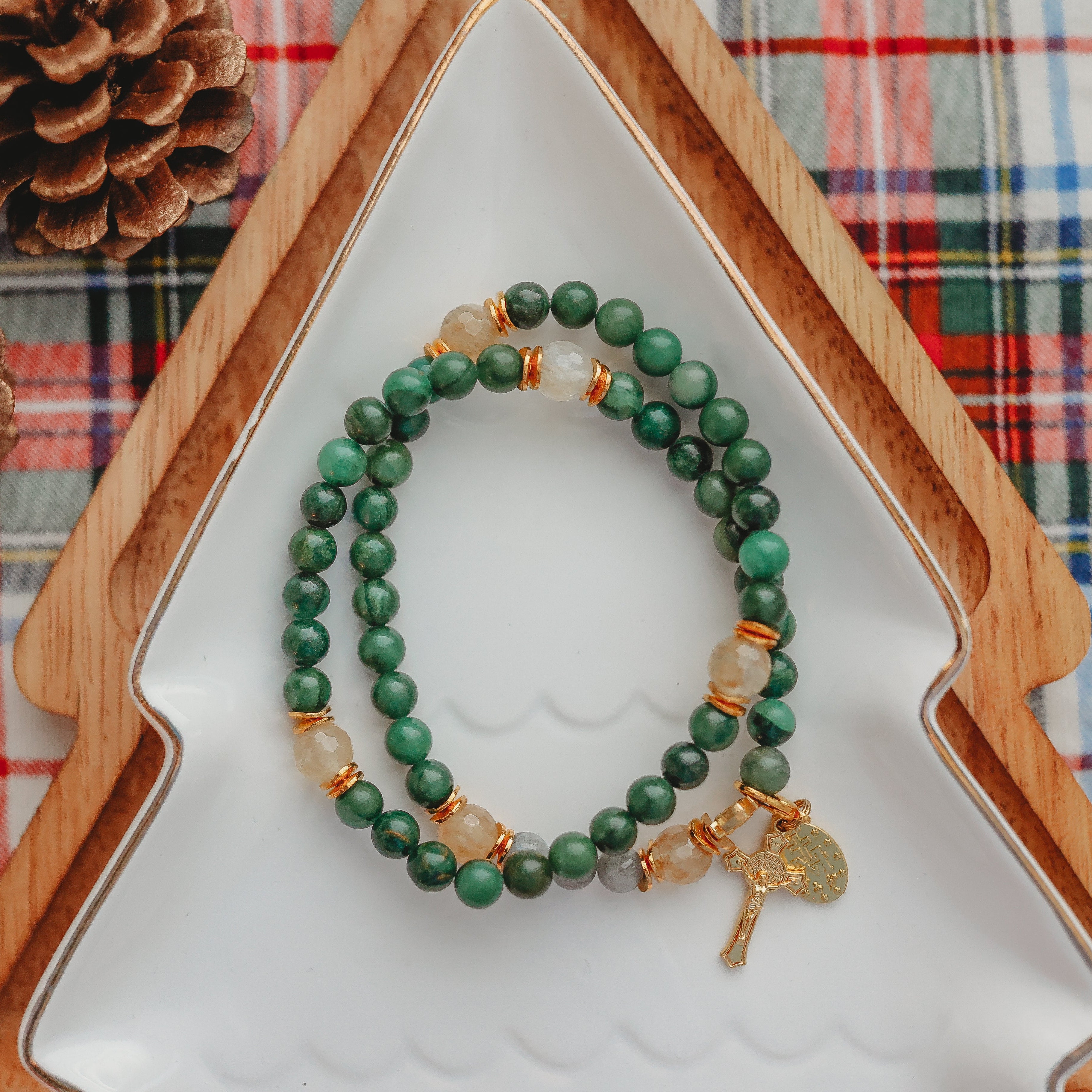 Life | Lux Rosary Bracelet | Holiday Collection