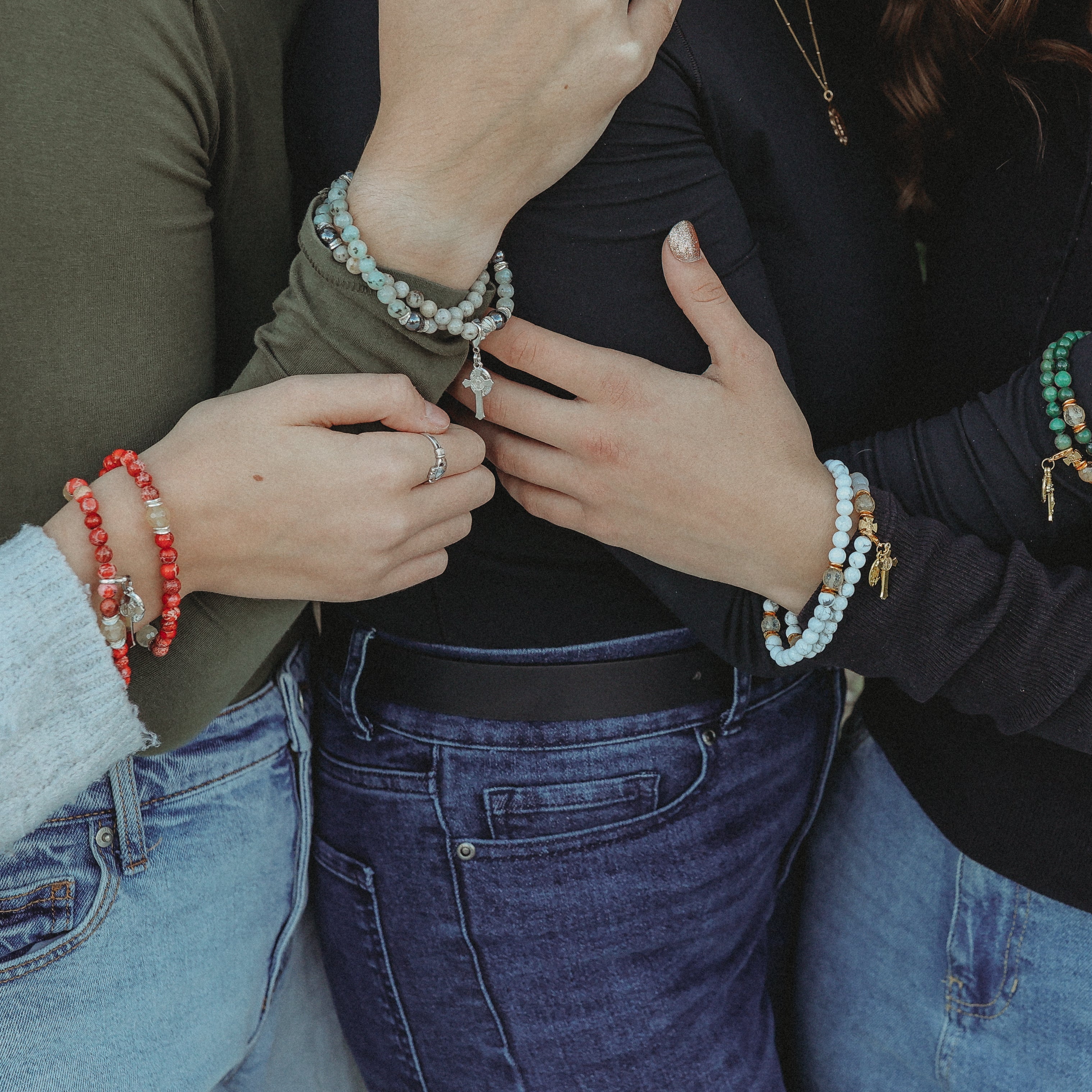 Vianney | Lux Rosary Bracelet | Holiday Collection