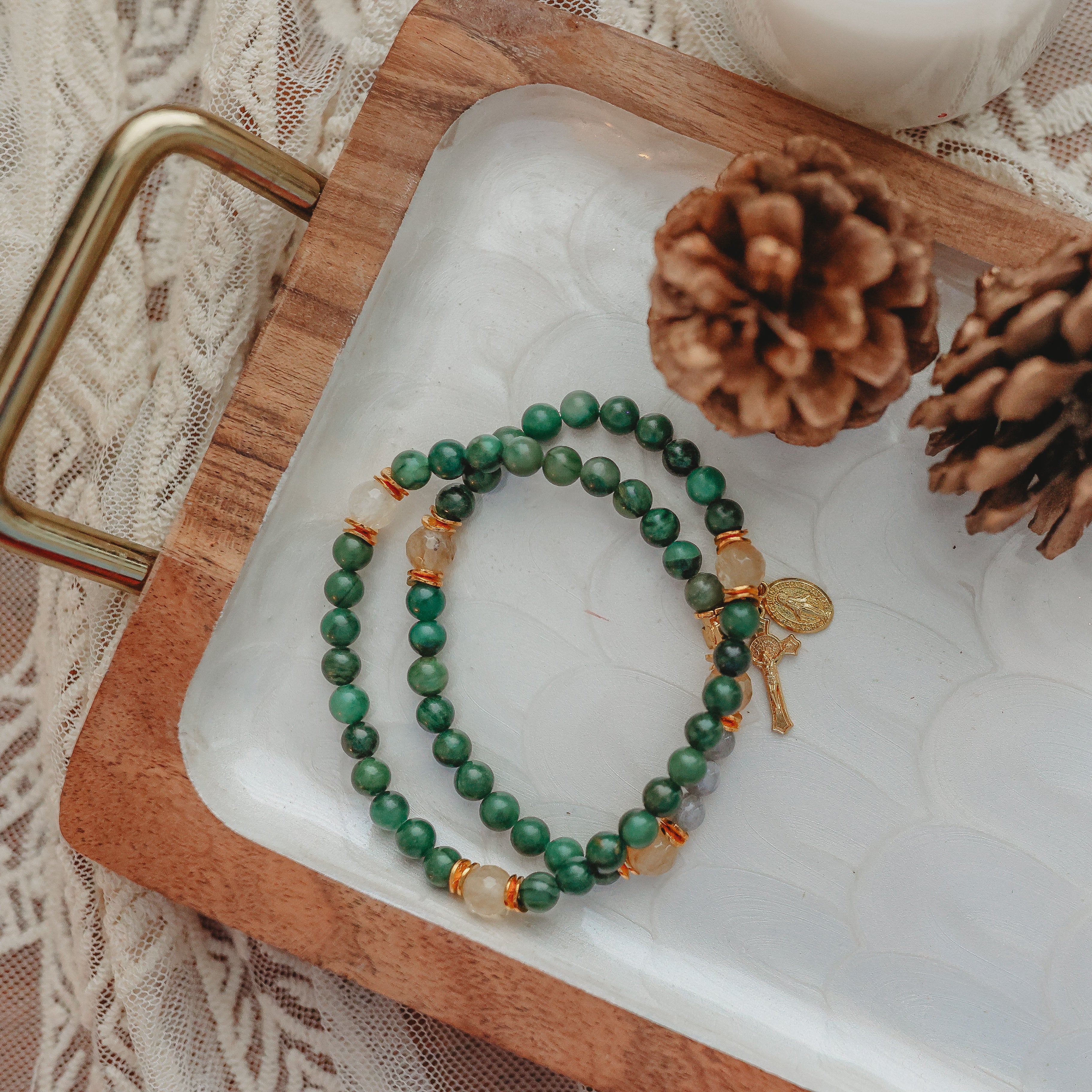 Life | Lux Rosary Bracelet | Holiday Collection