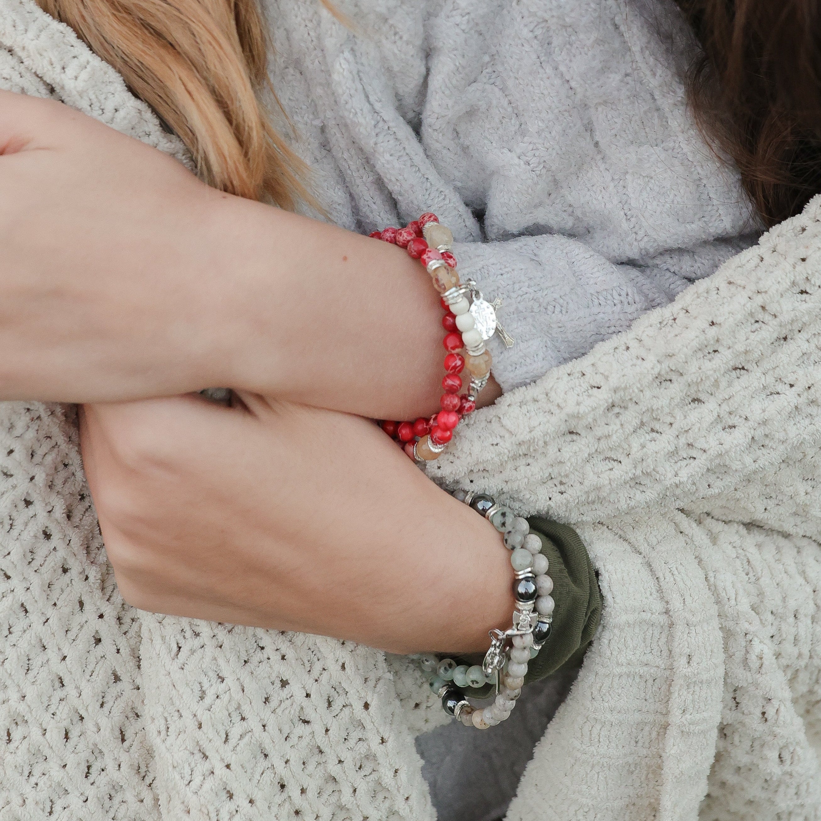 Spirit | Lux Rosary Bracelet | Holiday Collection