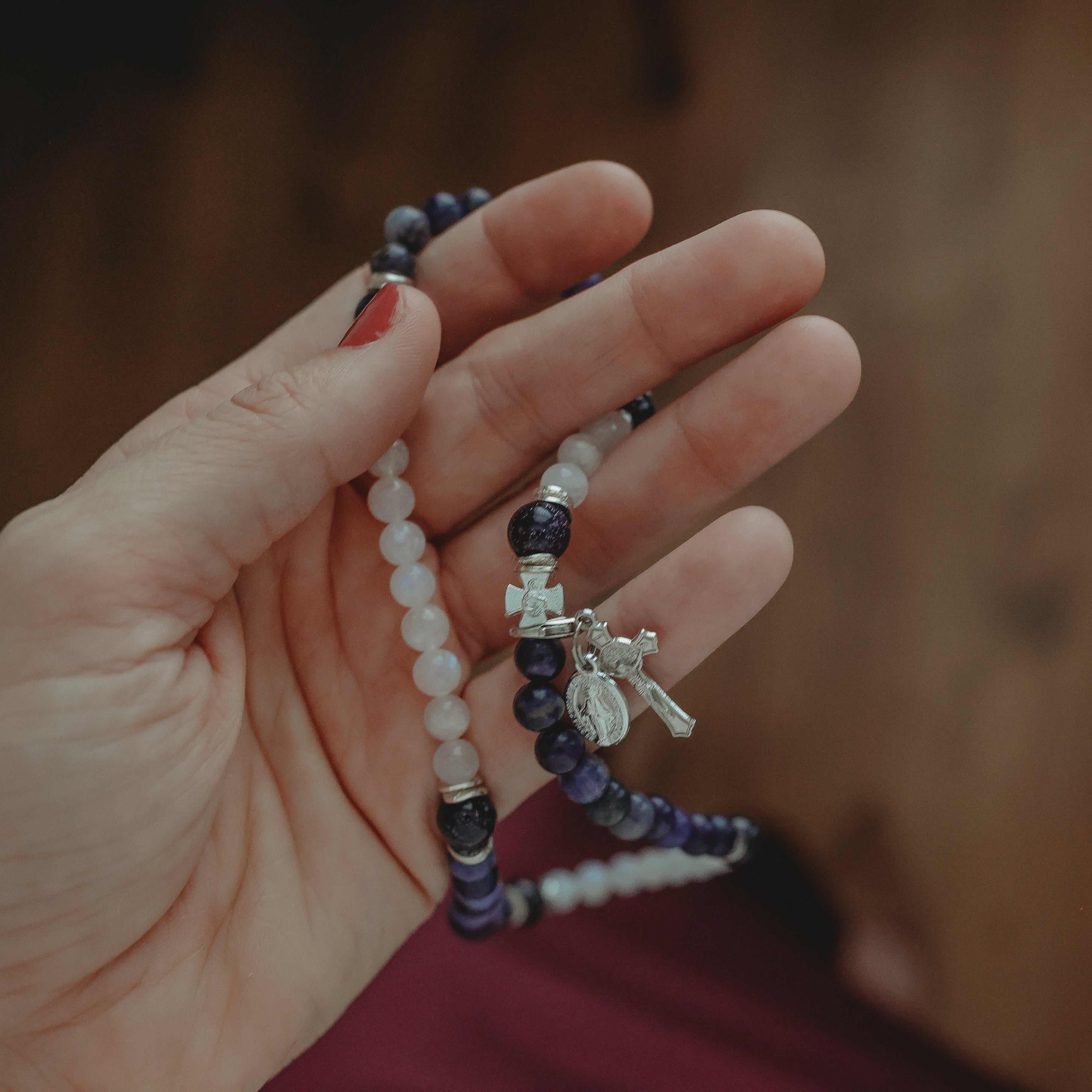 Calcutta | Lux Rosary Bracelet | Holiday Collection