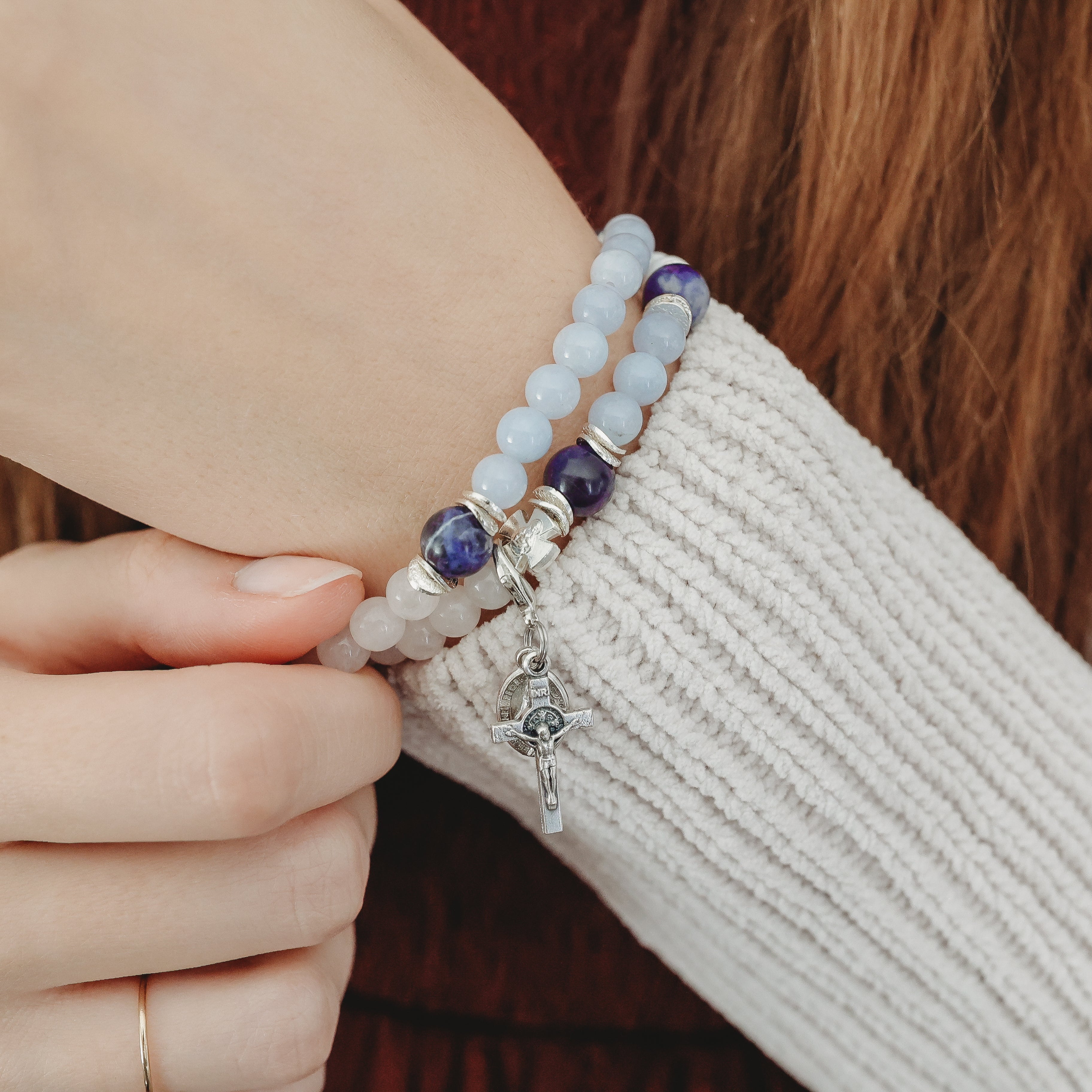 Radiant Grace | Holy Family Winter Collection | Silver or Gold