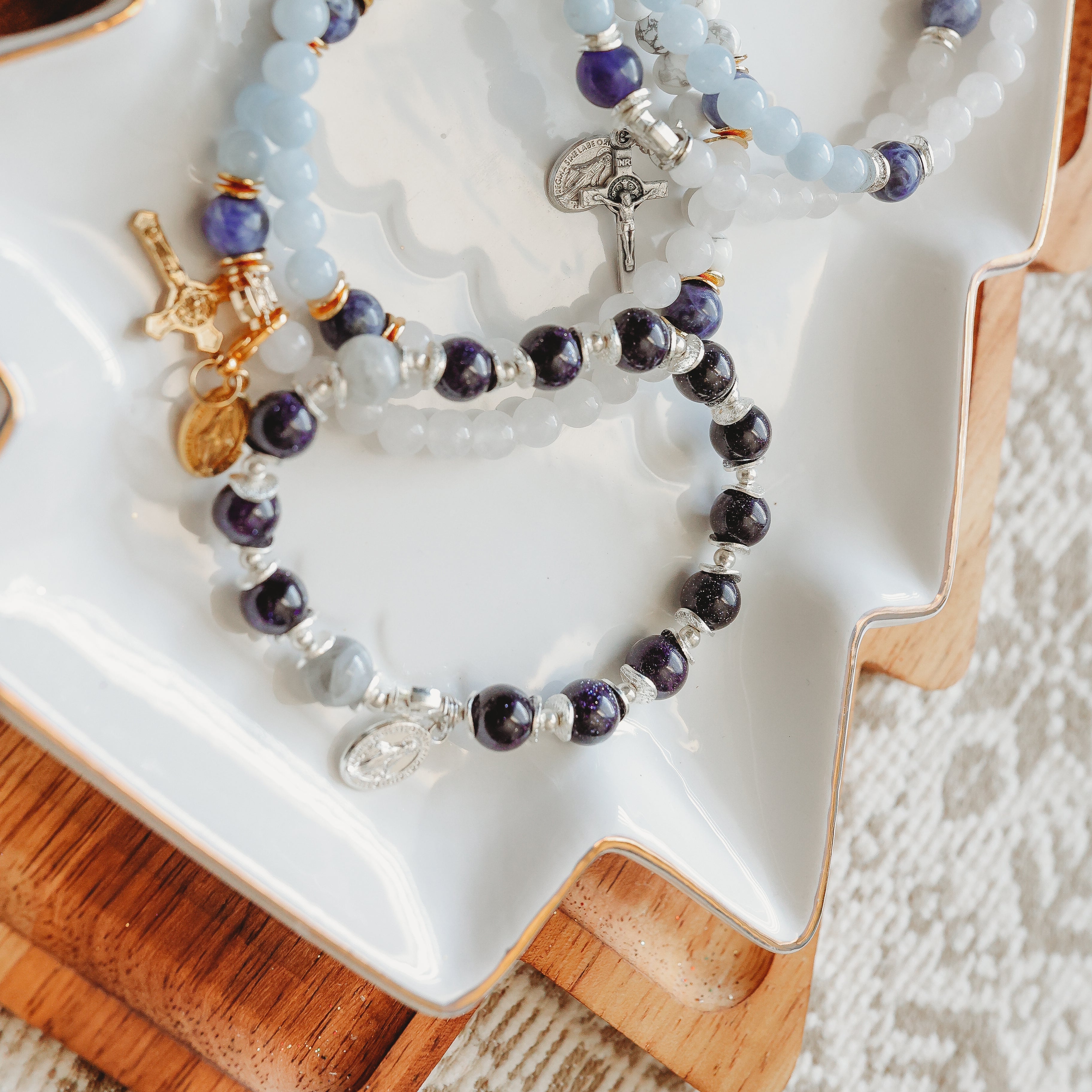 Radiant Grace | Holy Family Winter Collection | Silver or Gold