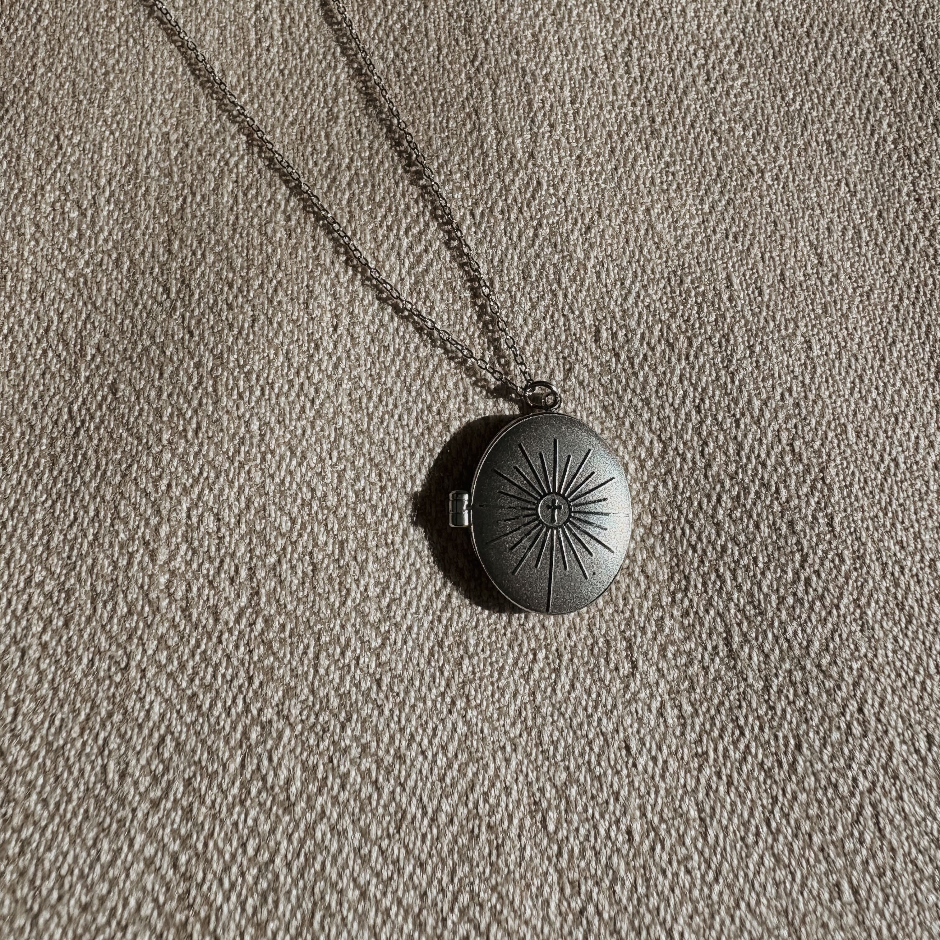 Monstrance Silver Locket