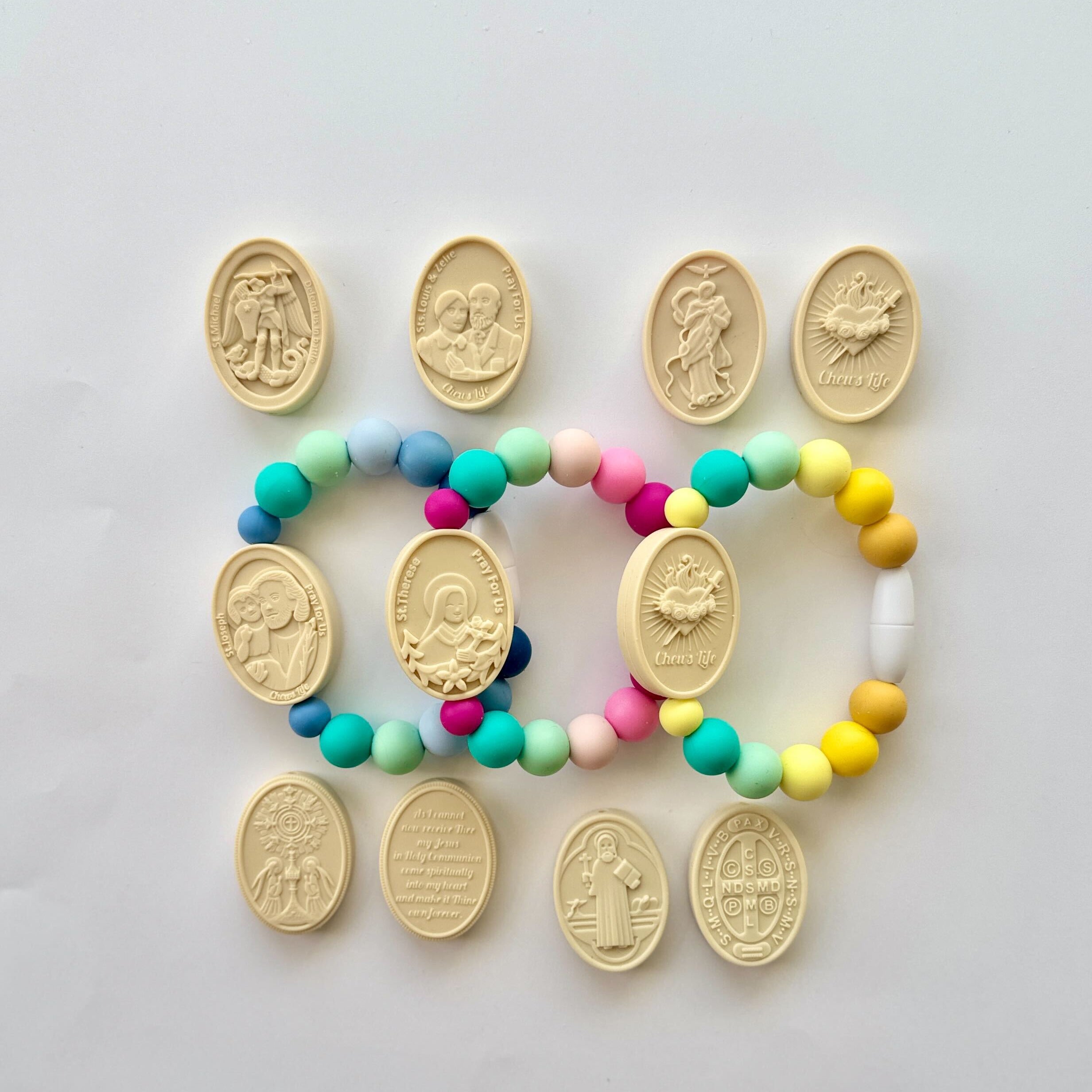Choose Your Own Saint Silicone Saint Bracelet (Kids)