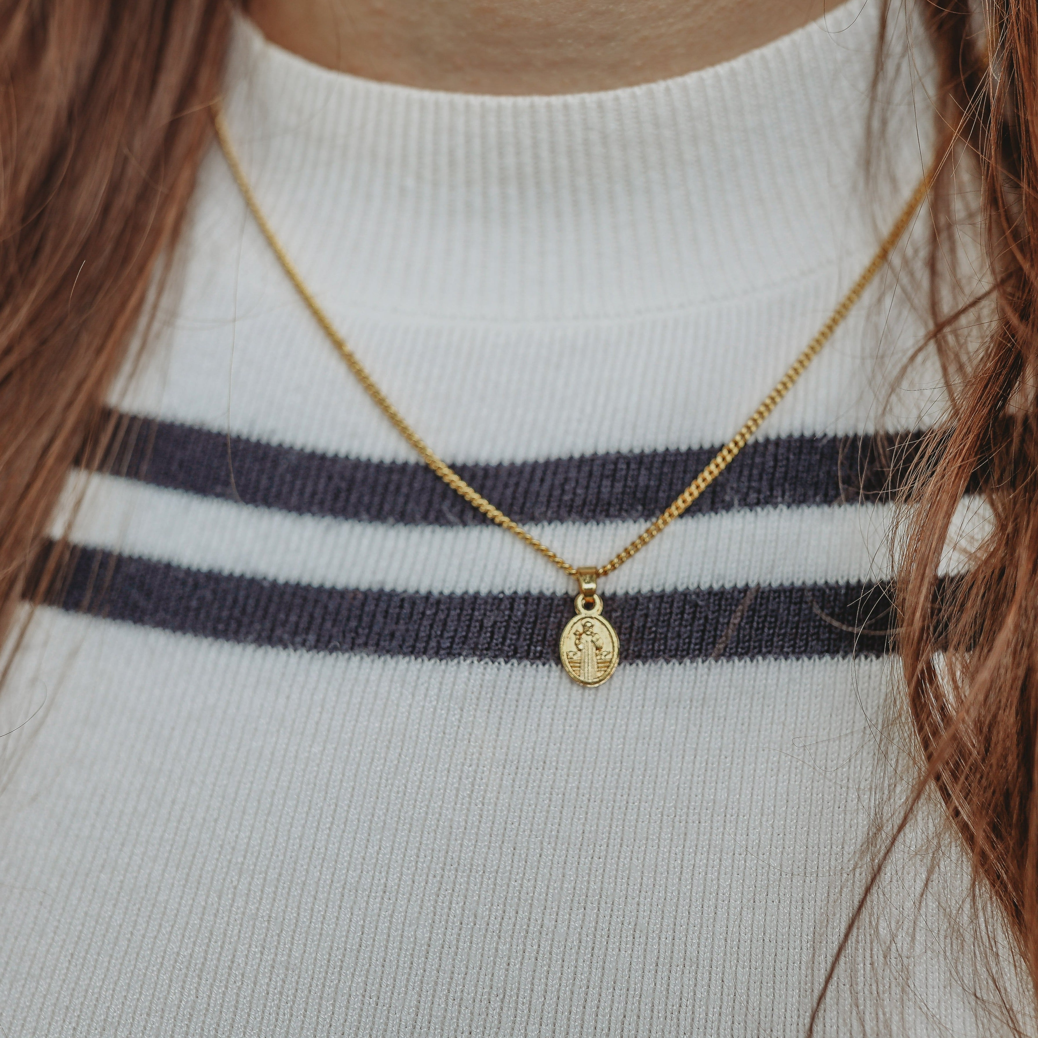 St. Benedict Necklace | Gold |