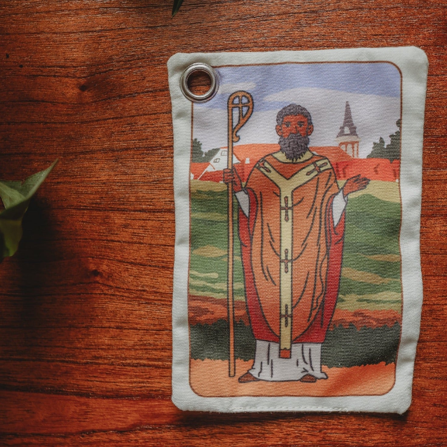 Crinkle Saint Cards