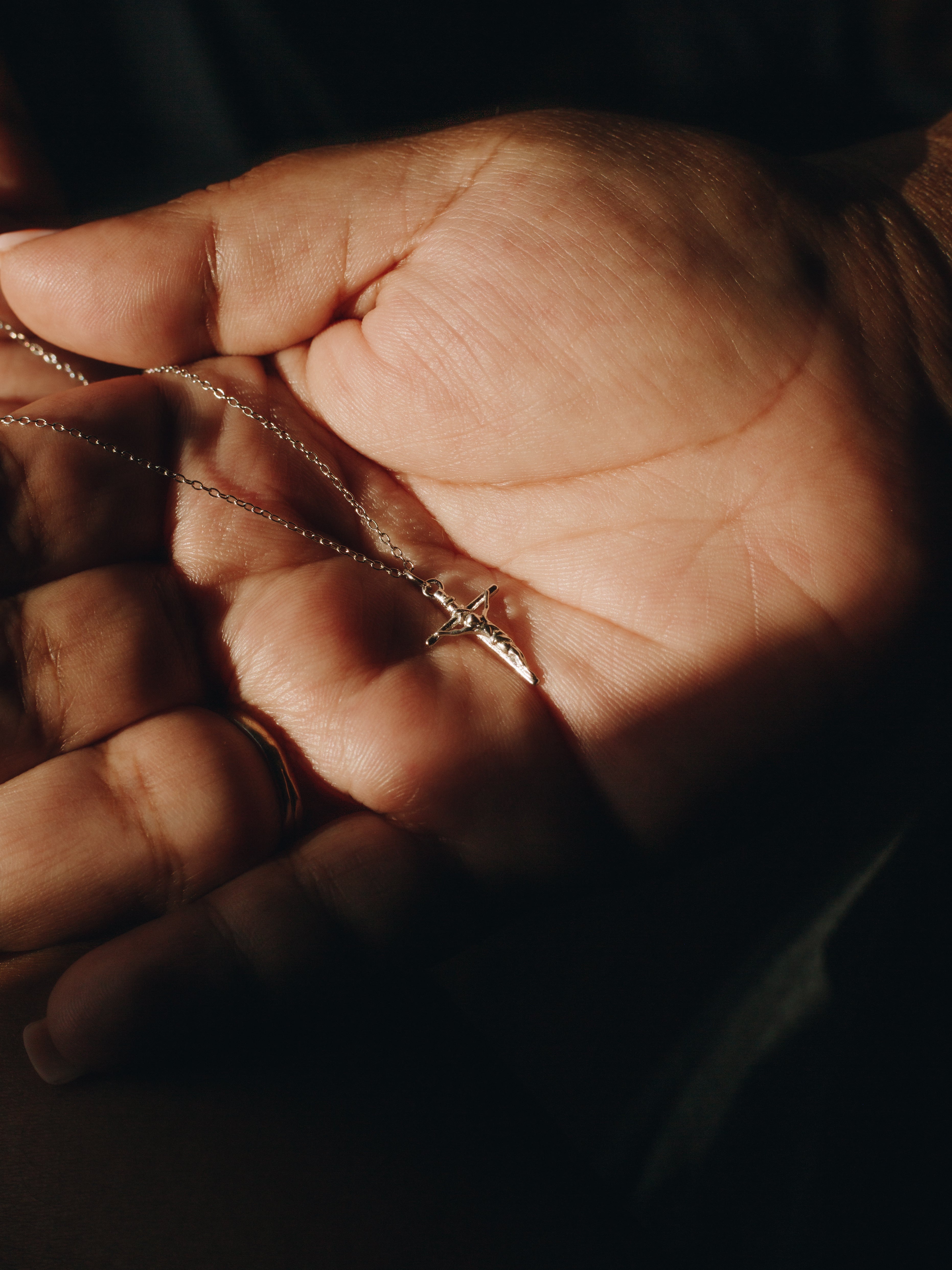 Women's Silver Crucifix Necklace | Blessed is She
