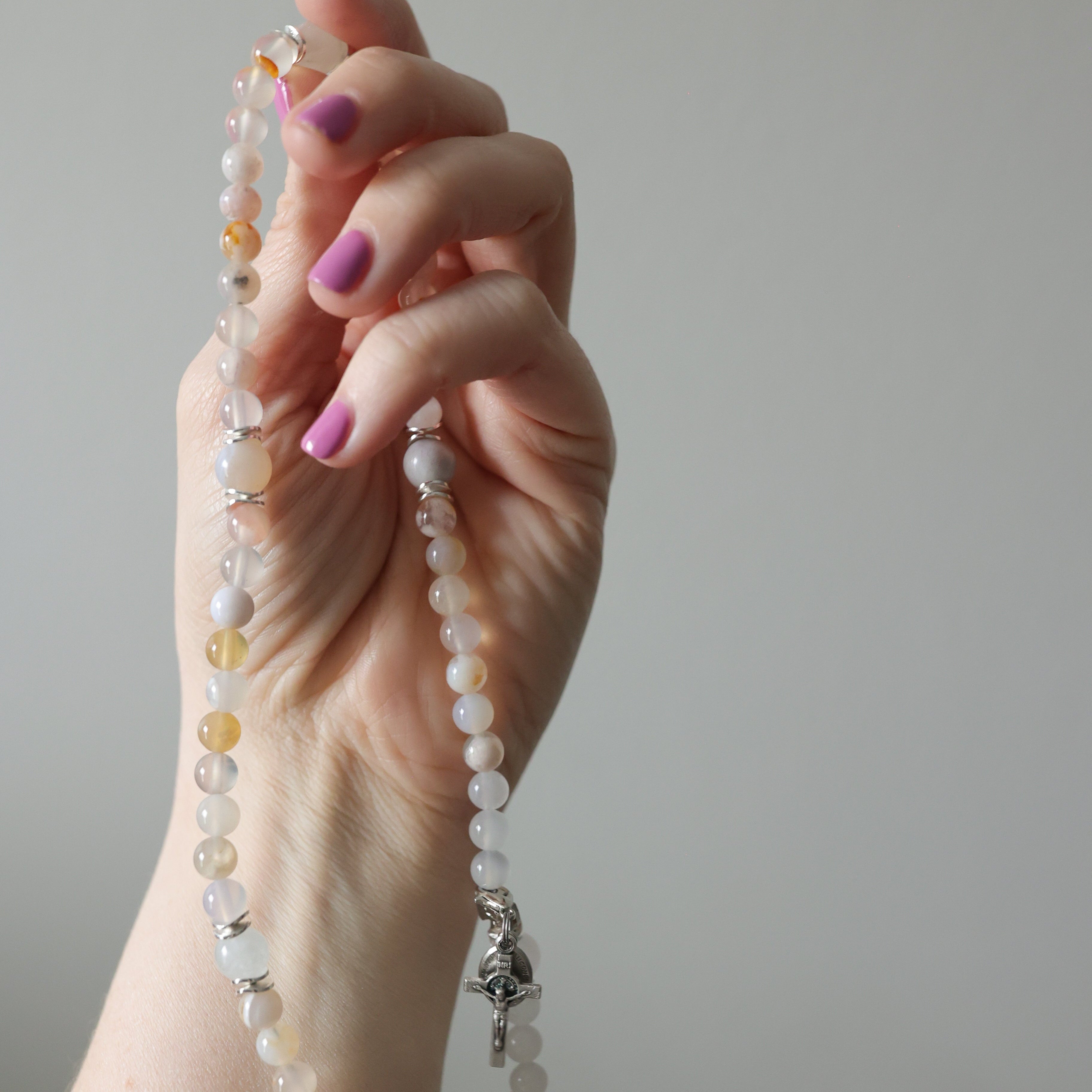 The Paraclete Chews Life Rosary Bracelet