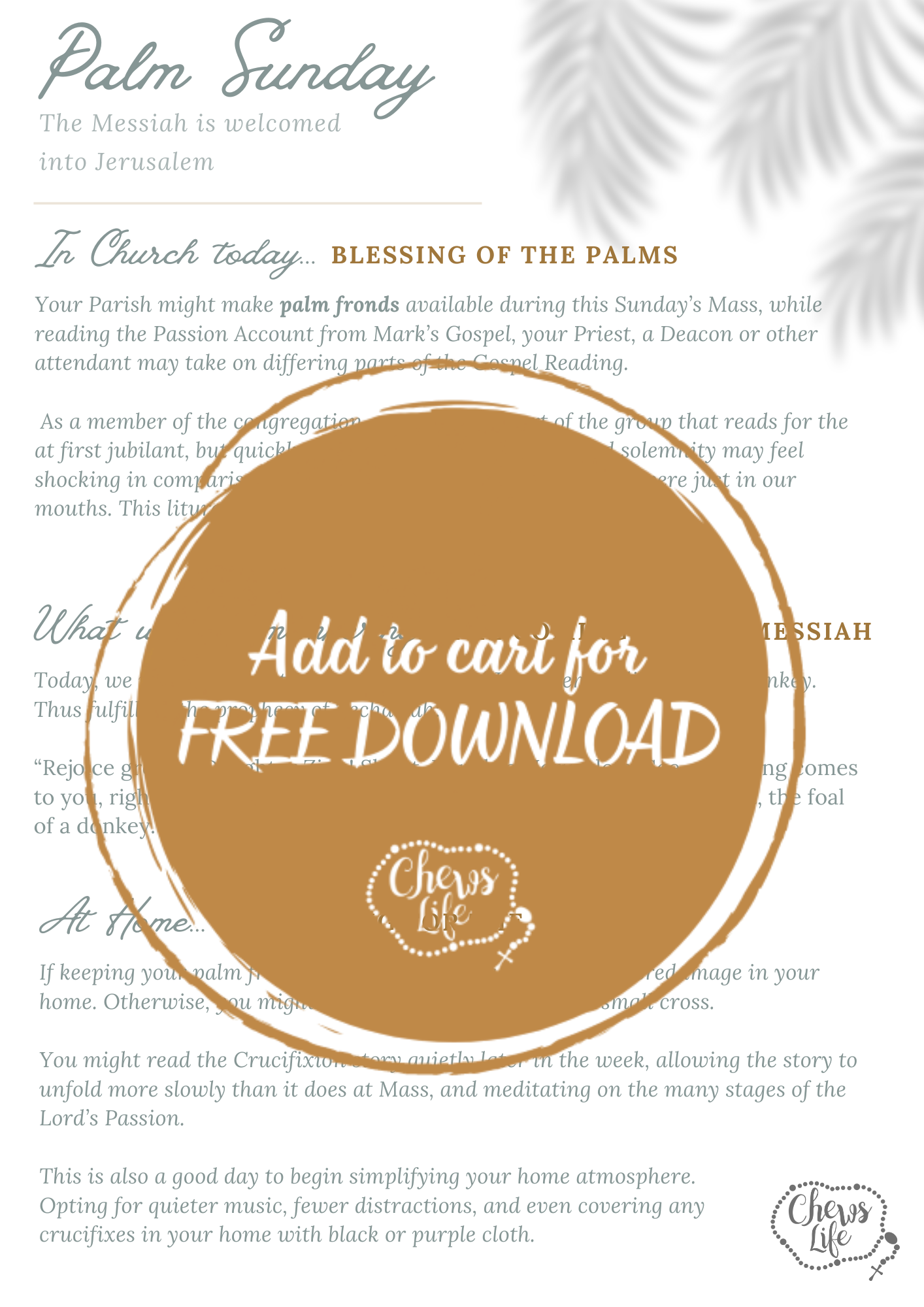 The Ultimate Guide to Holy Week | FREE Holy Week Resource