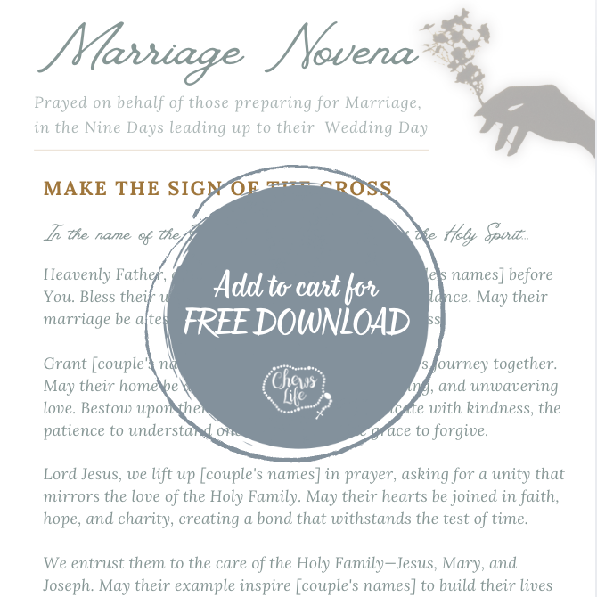 Wedding Guest Novena | Free Download