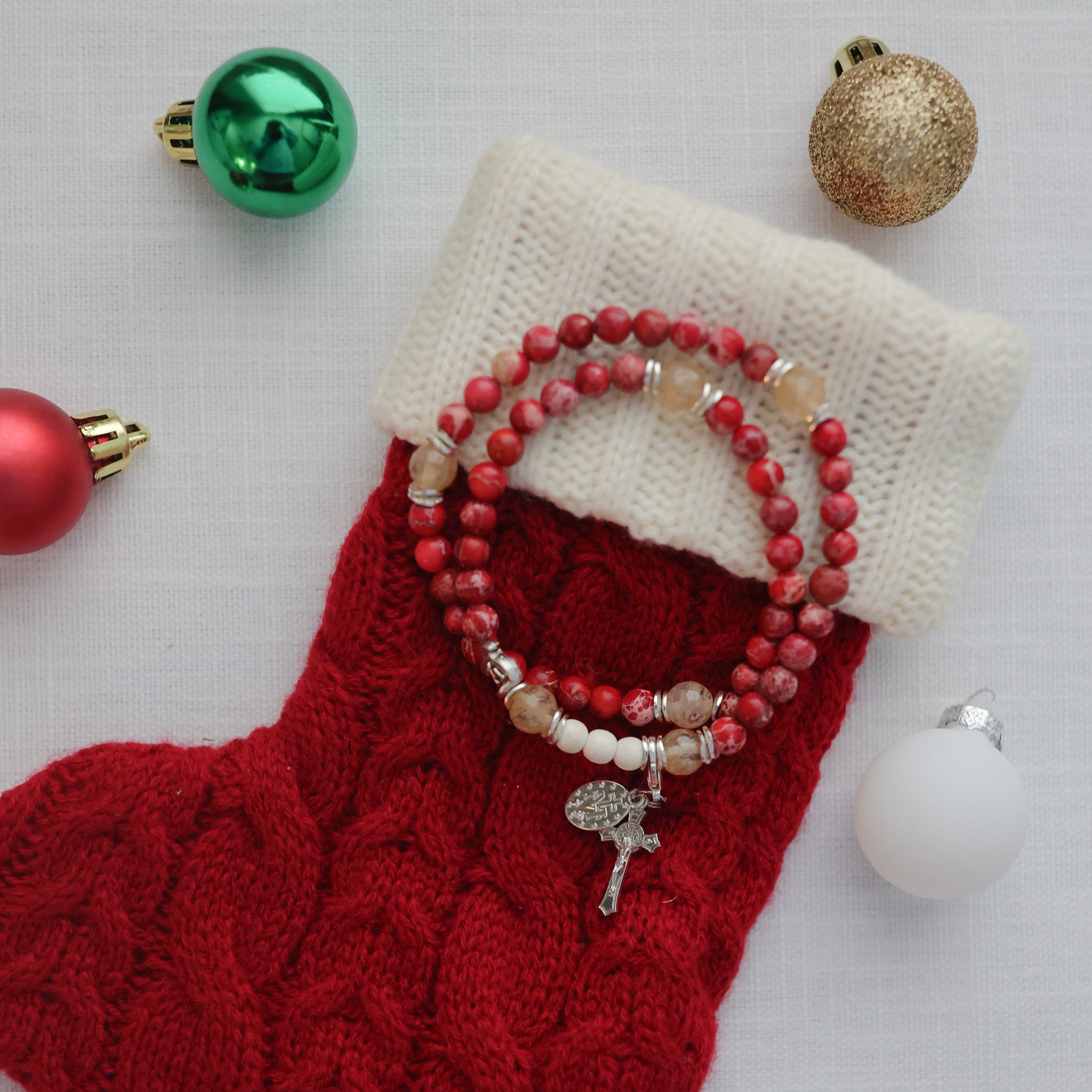 Spirit | Lux Rosary Bracelet | Holiday Collection