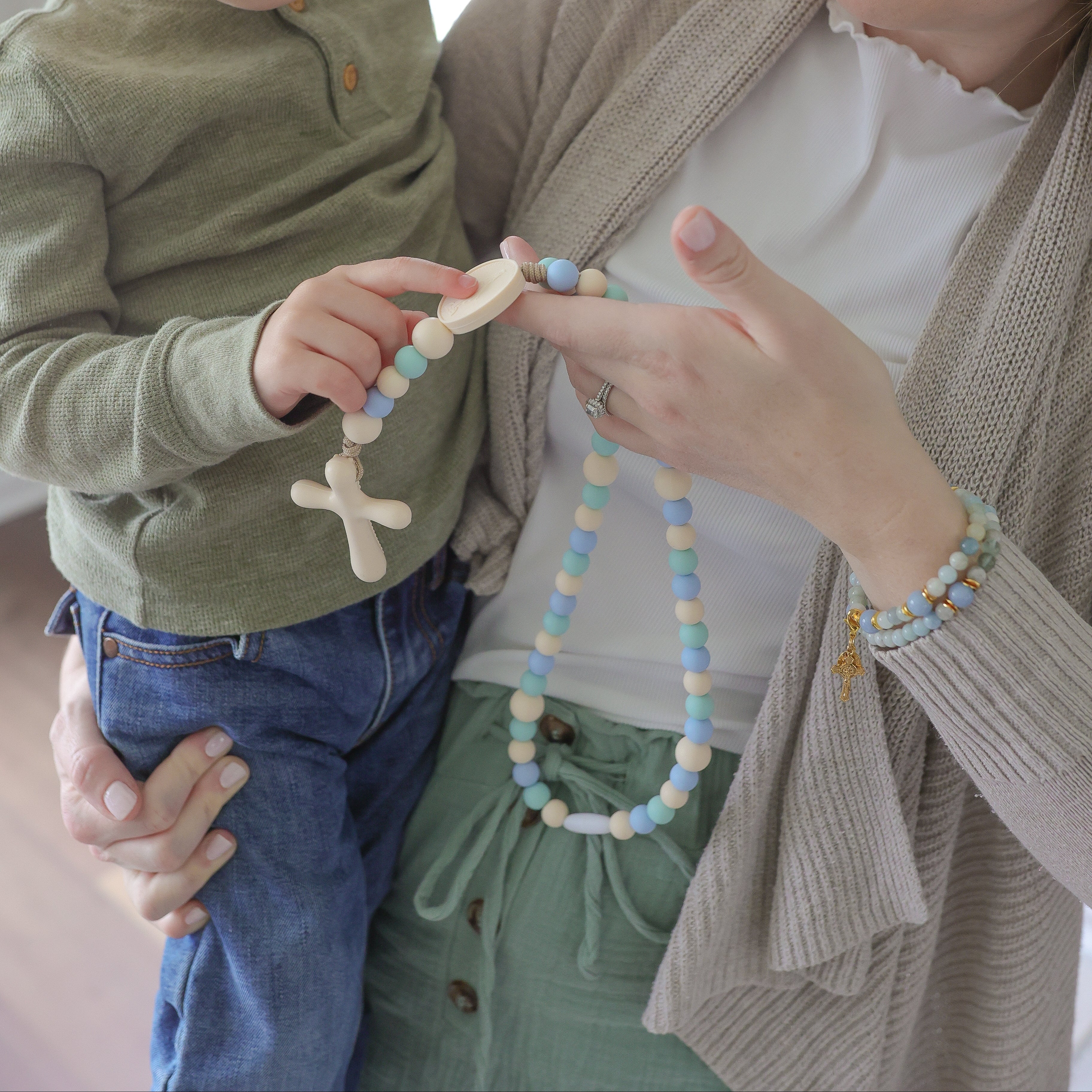 Augustine | Chews life Silicone Rosary