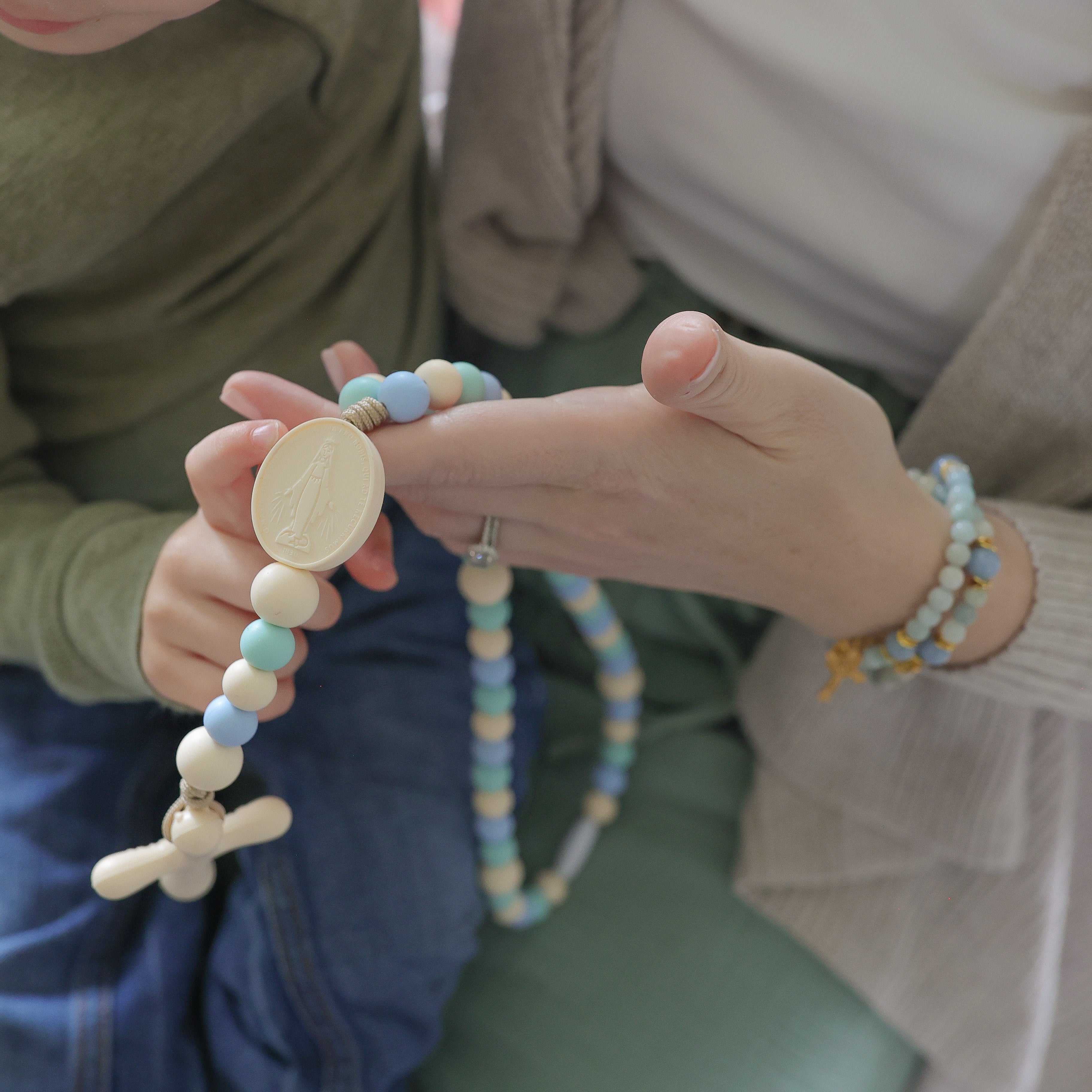 Augustine | Chews life Silicone Rosary