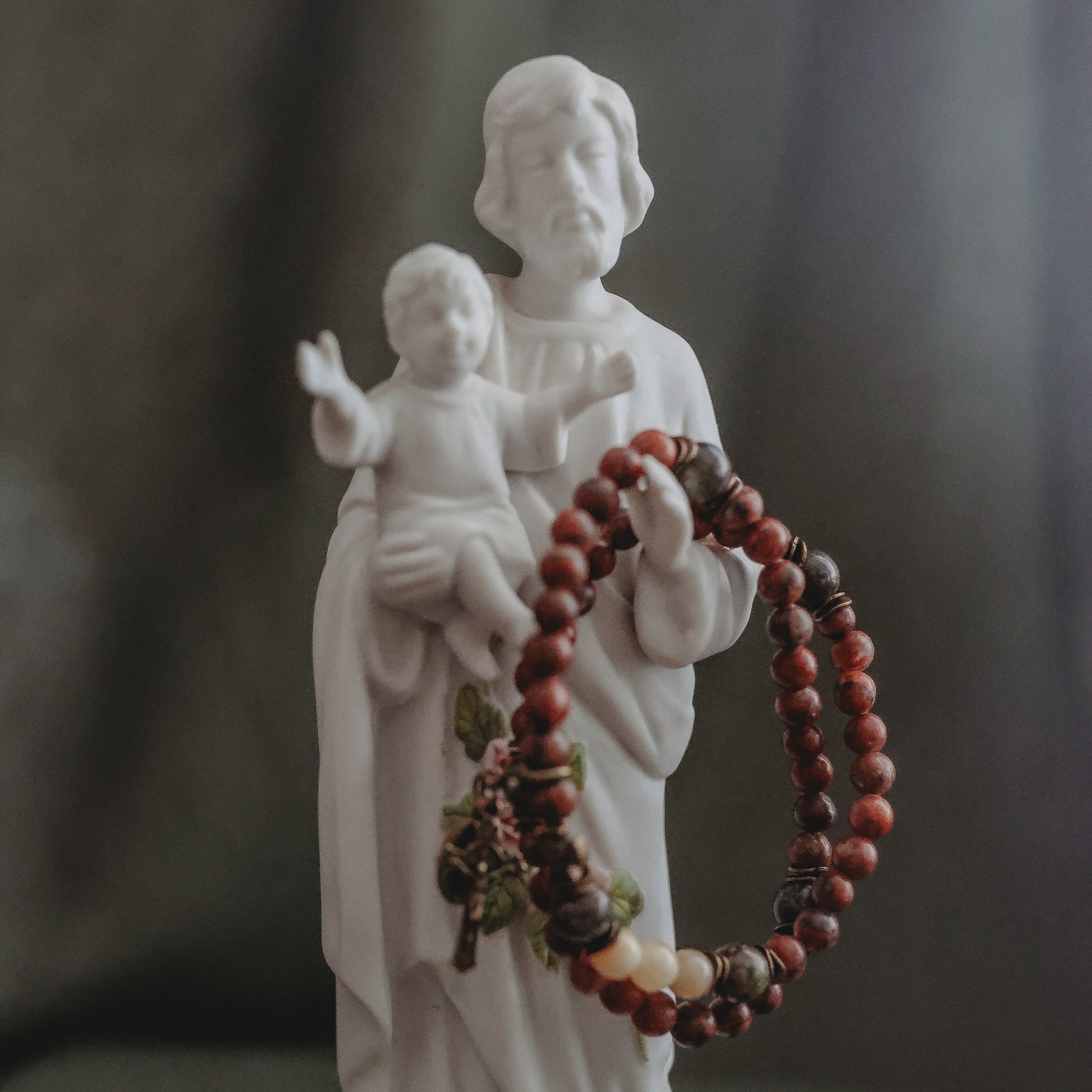 St. Joseph Gemstone Rosary Bracelet | Limited Release