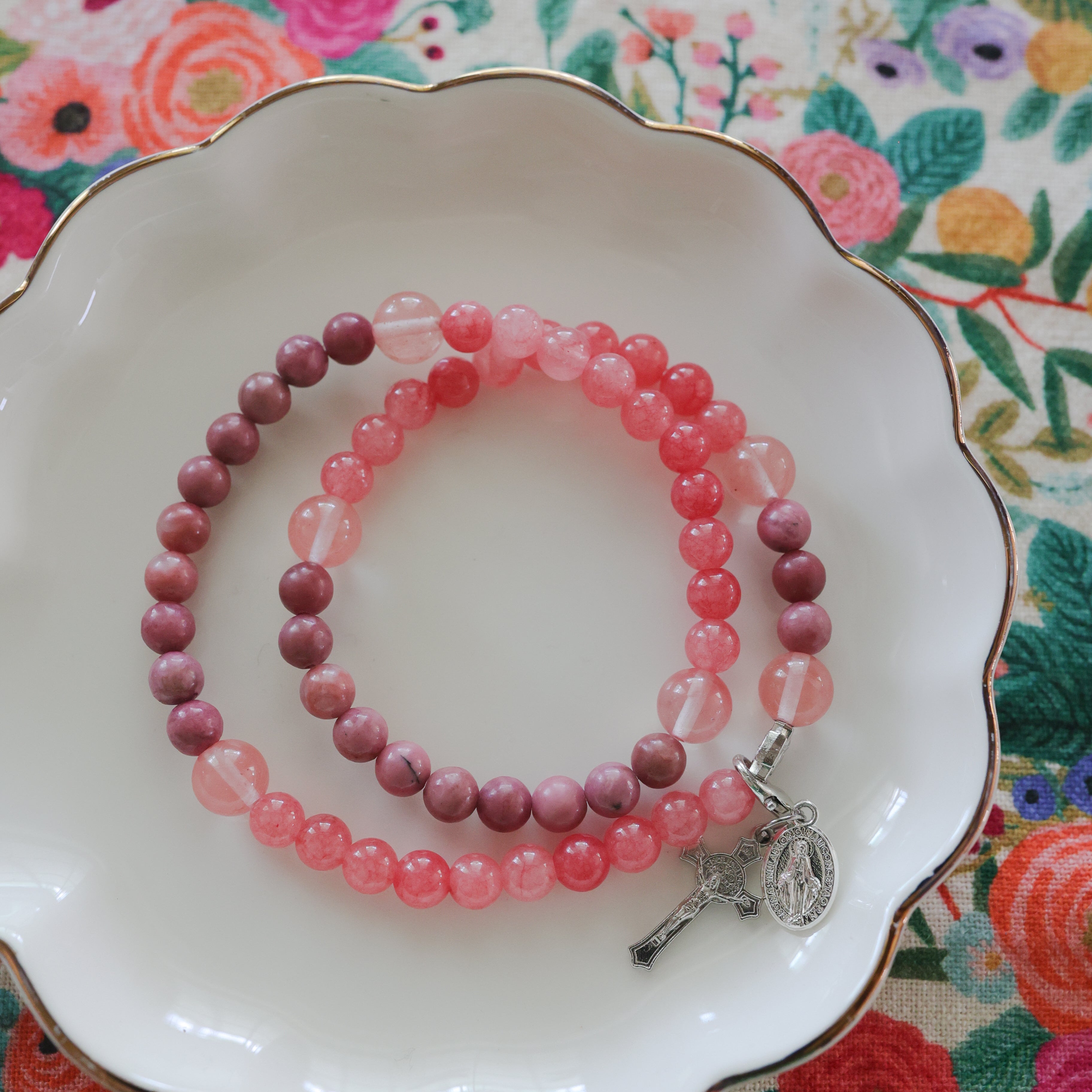 Saint Jacinta | Chews Life Rosary Bracelet | Summer Exclusive