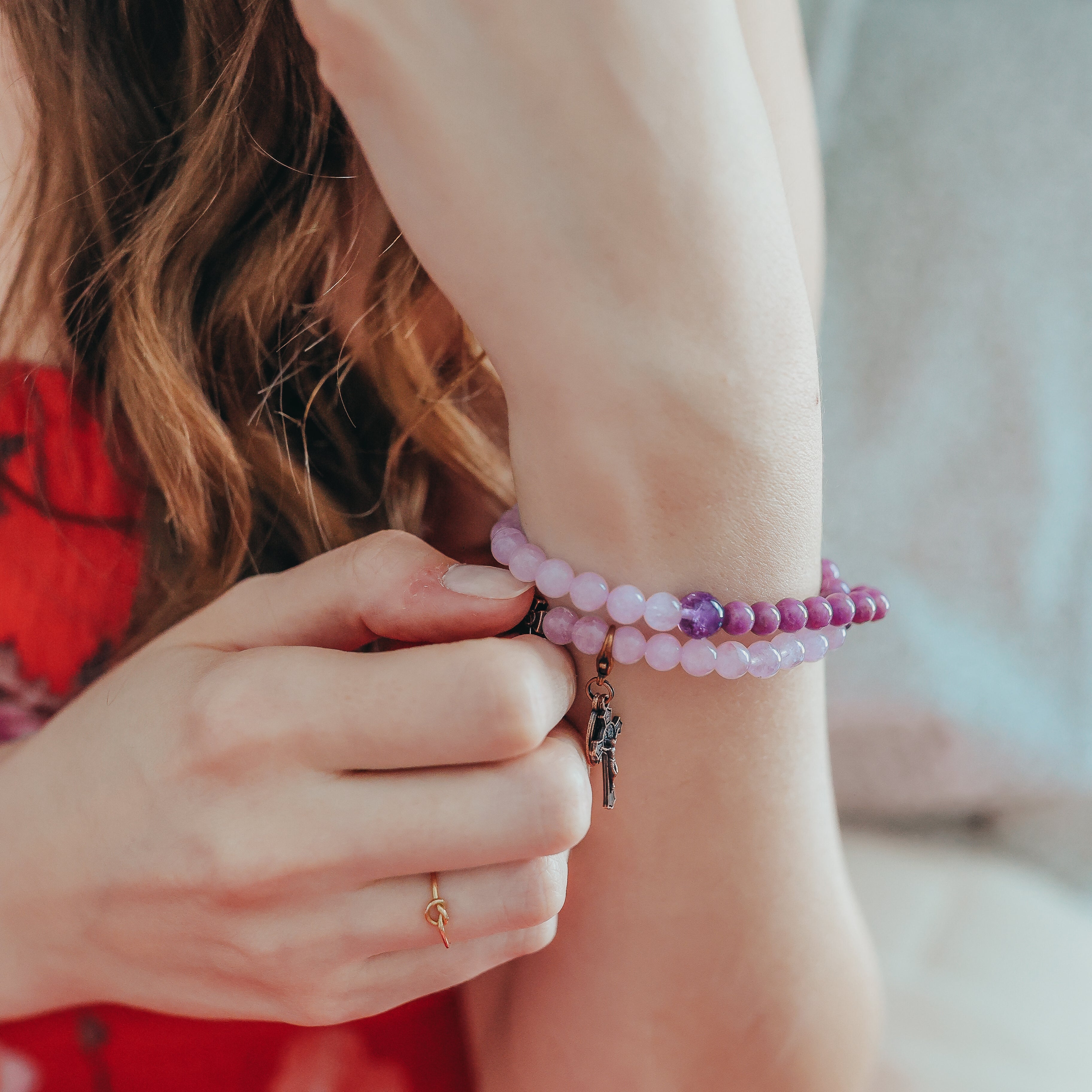St.Agnes | Chews Life Rosary Bracelet | Summer Exclusive