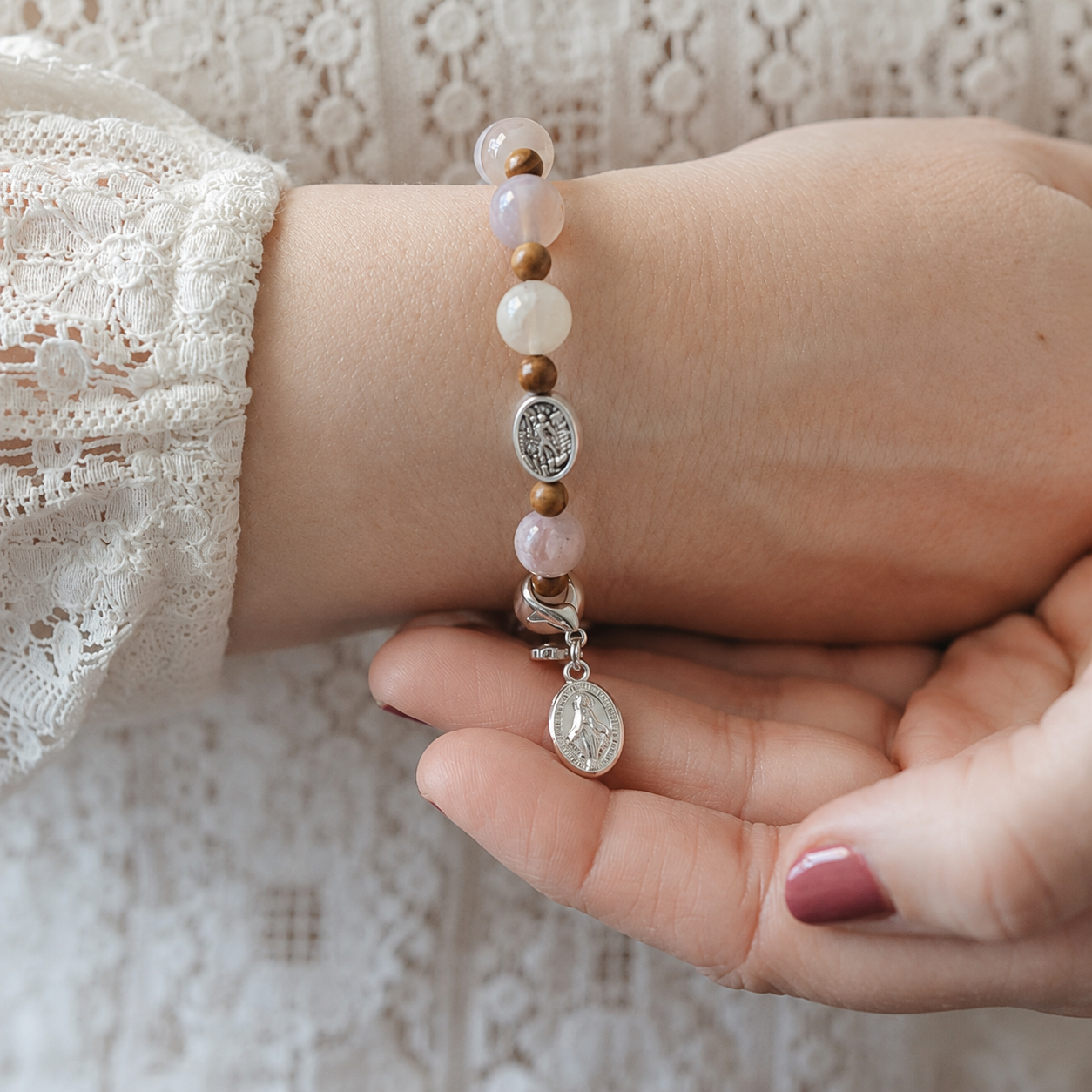 Prayer for the Unborn | Guardian Angel | Prayer and Sacrifice Bracelet
