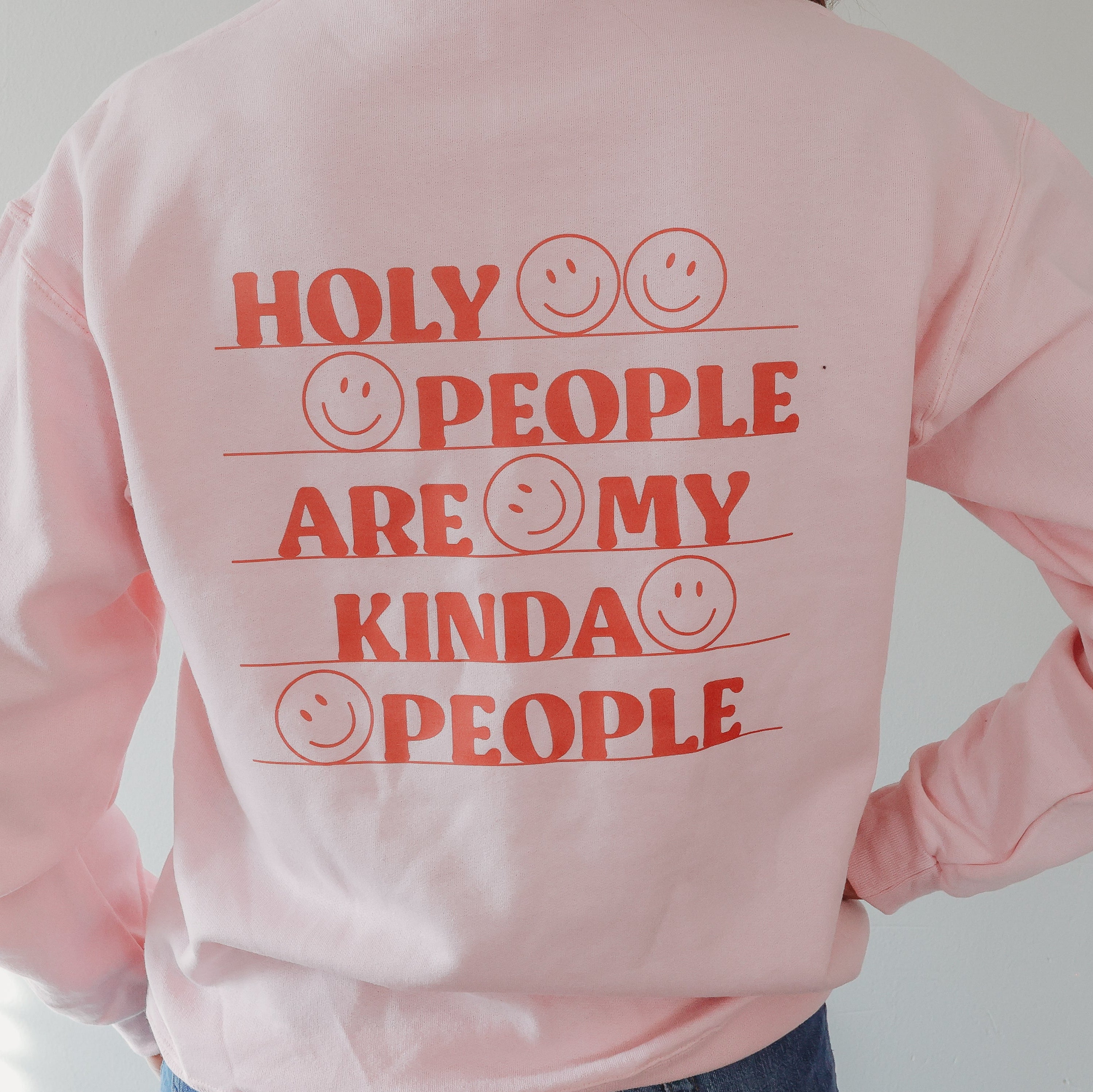 Holy People | Crew Neck | Classic Pink