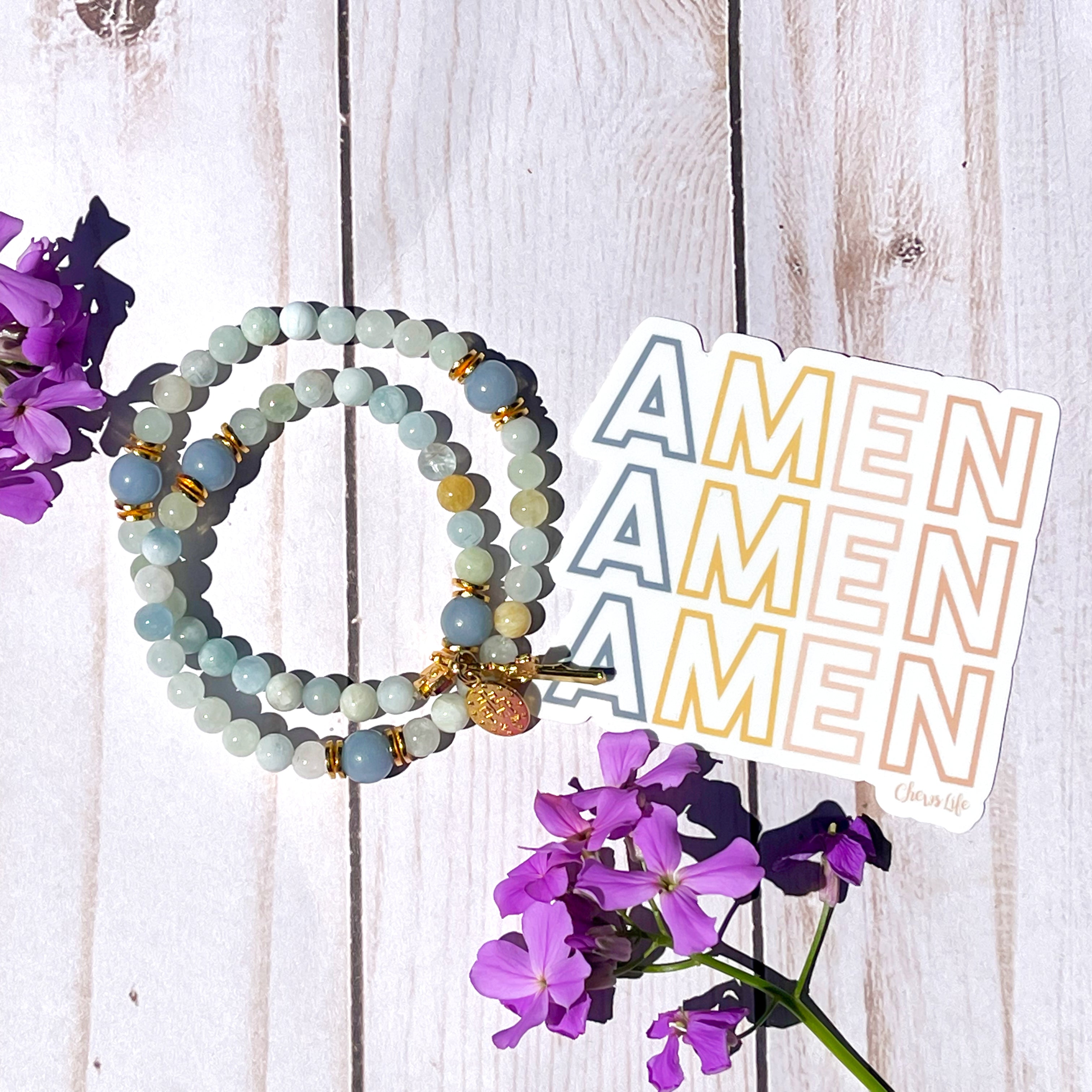 Amen, Amen, Amen | Chews Life Sticker