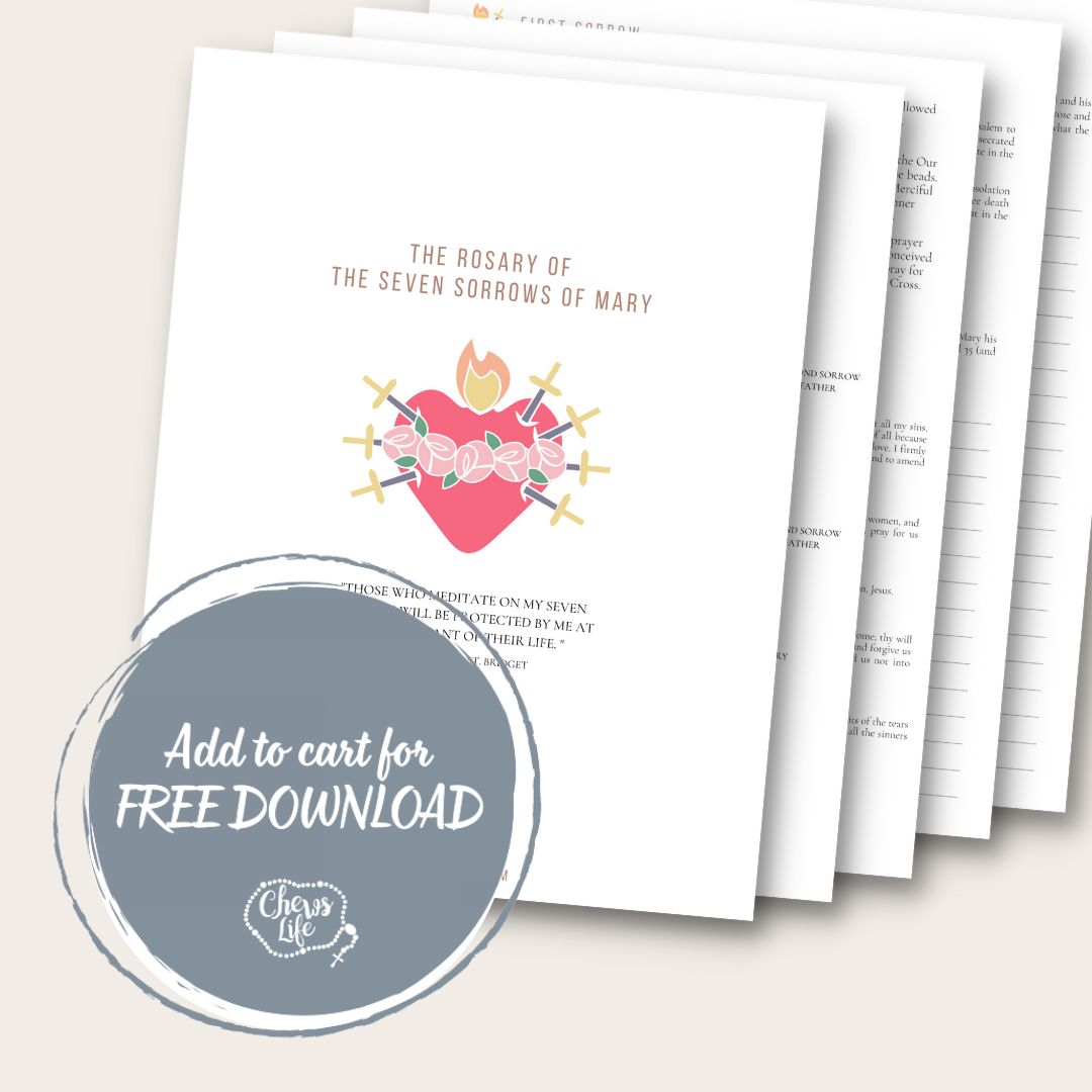 How to Pray The Seven Sorrows of Mary Rosary