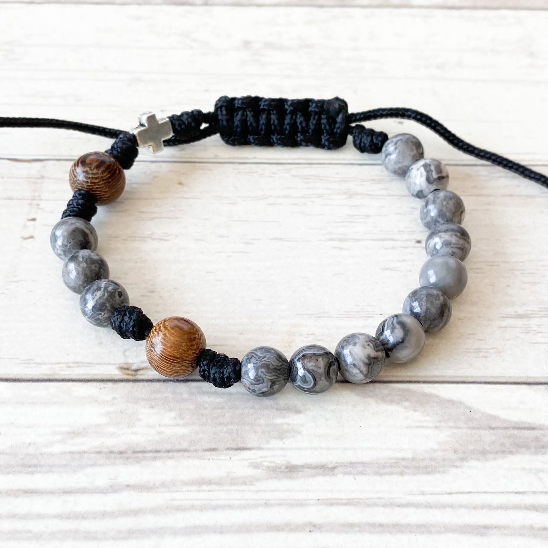 Aquinas Paracord Rosary Decade Bracelet One Size