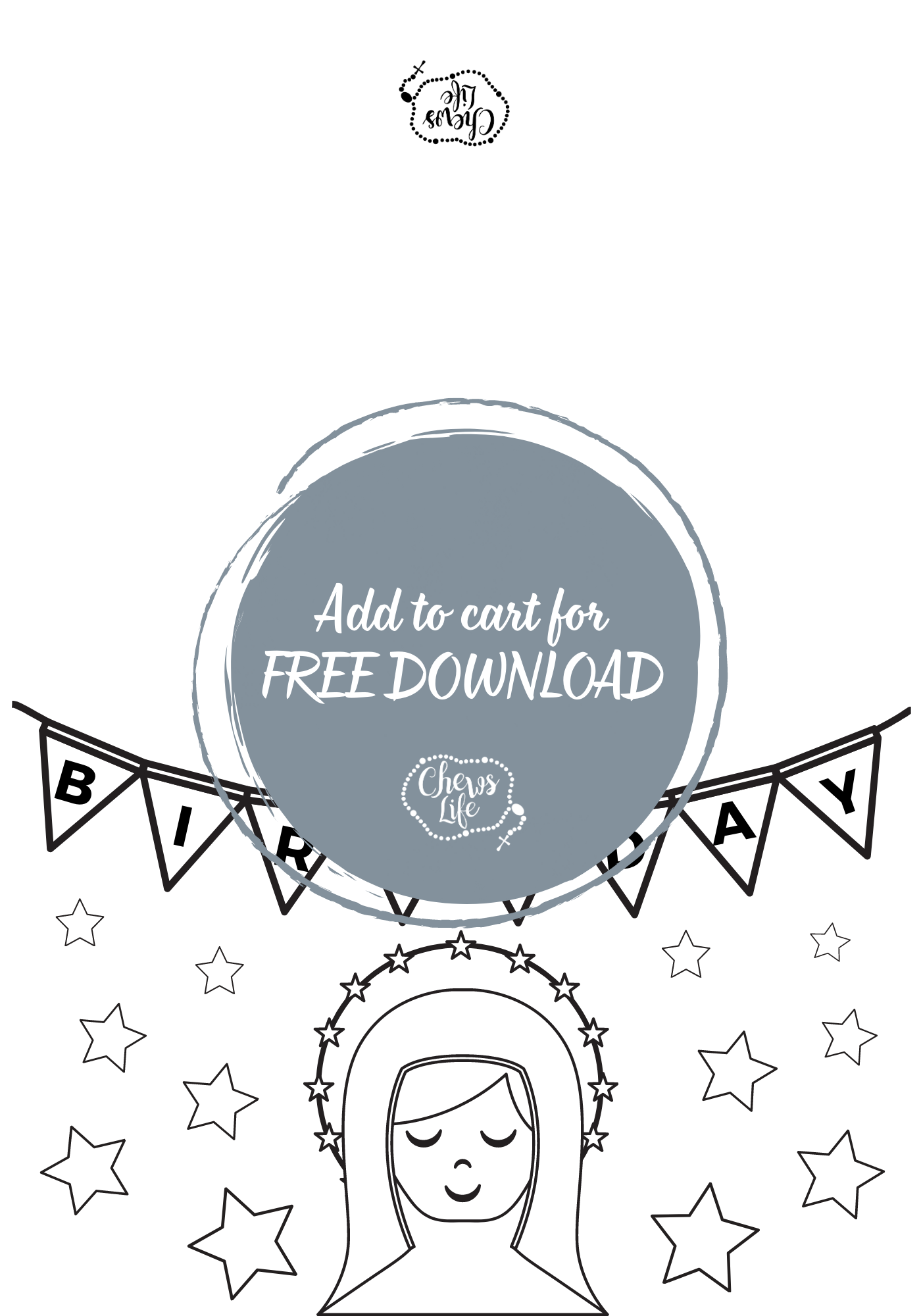 Birthday Card for Mary