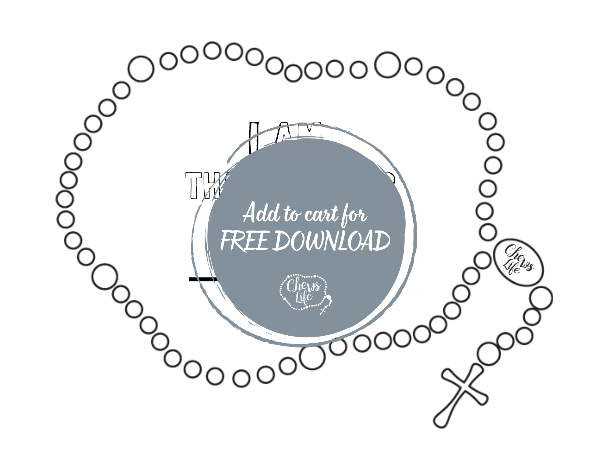 I Am Thankful Coloring Page