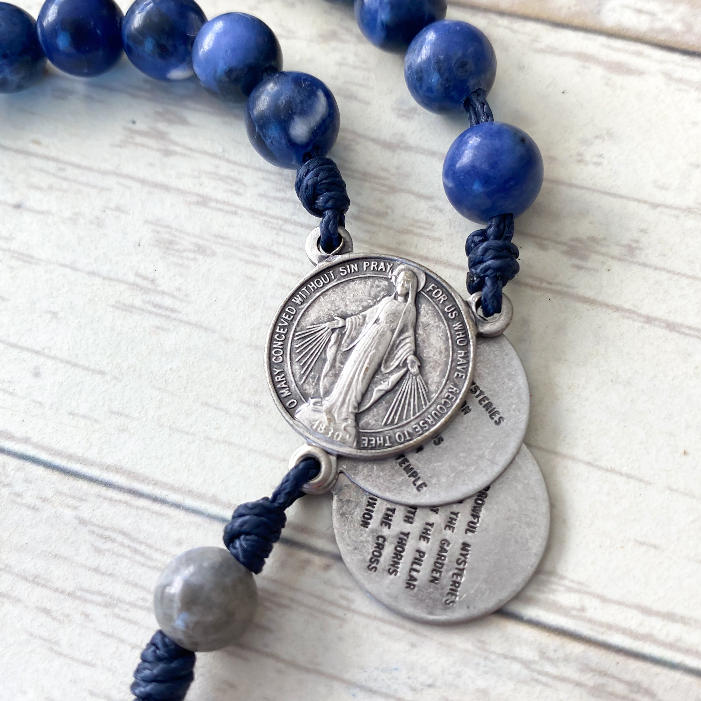 Immaculate Conception | Traditional Gemstone Rosary