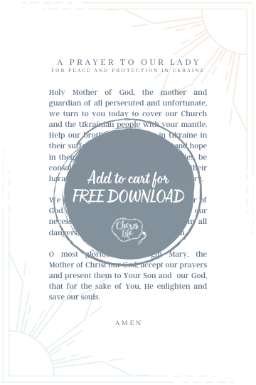 Prayer For Peace and Protection In Ukraine